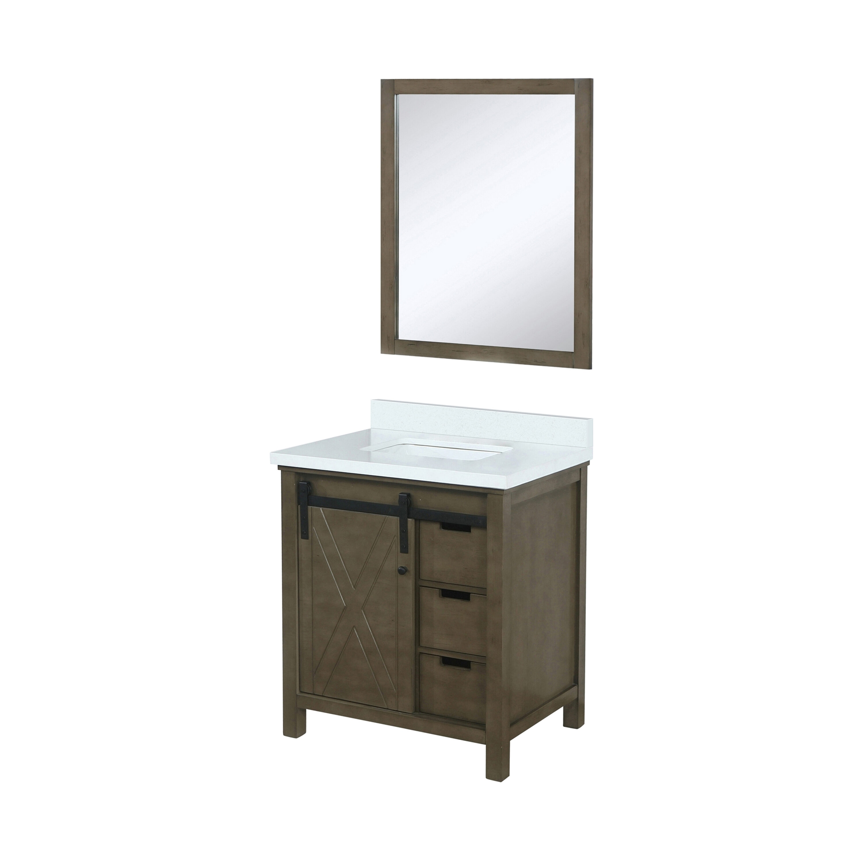 Lexora LVM30SK310 Bath-Vanity-Combo - View #4