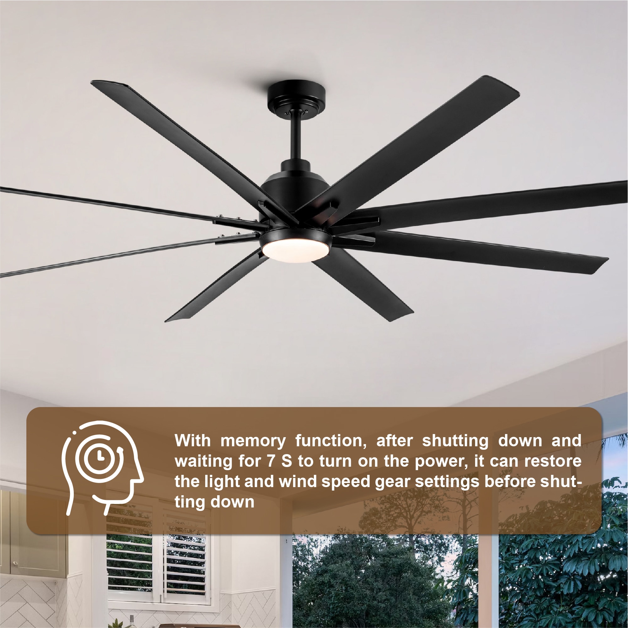 WELLFOR AMYU-24 Ceiling-Fans - View #7