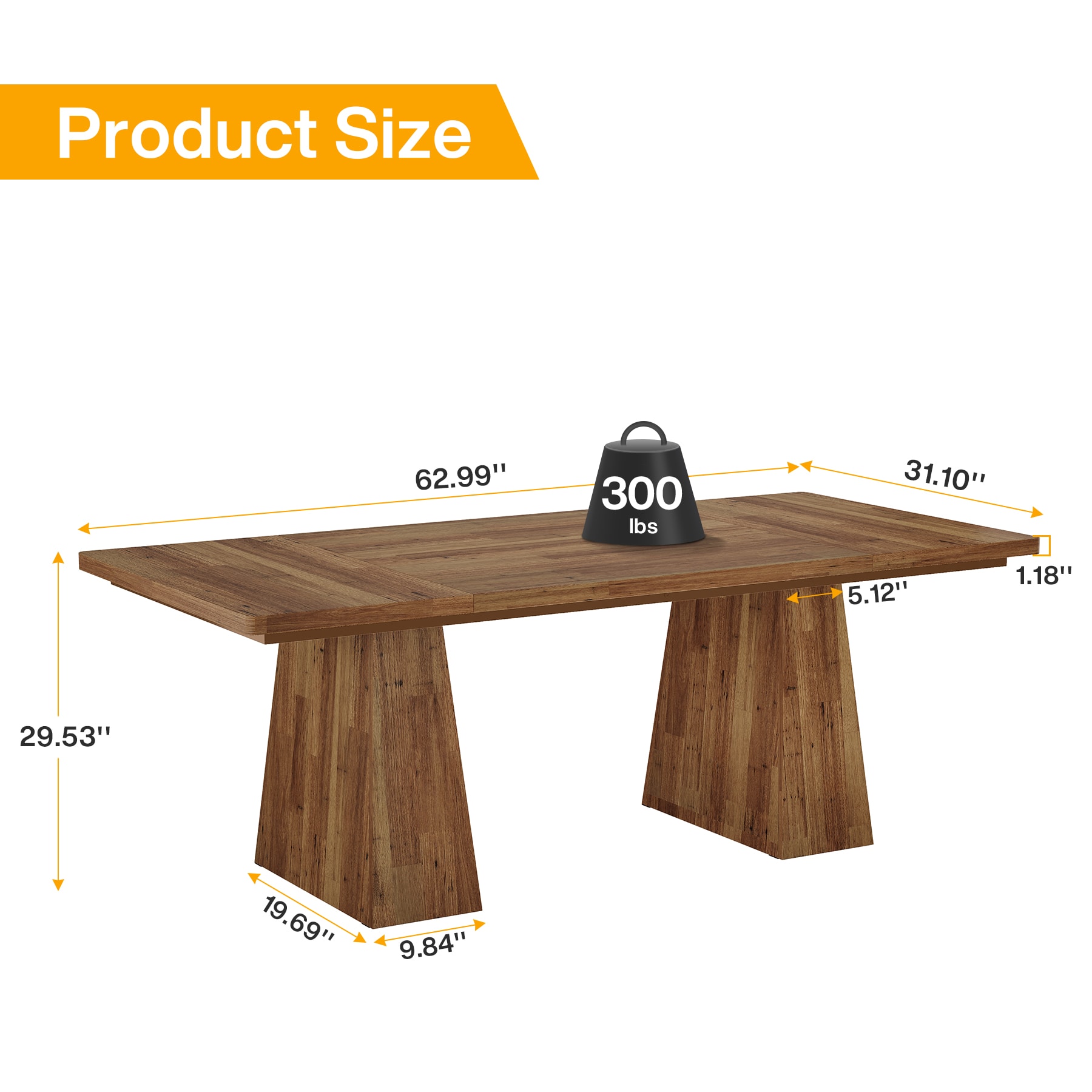 Fnova LWTJ-F2168 Dining-Tables - View #6