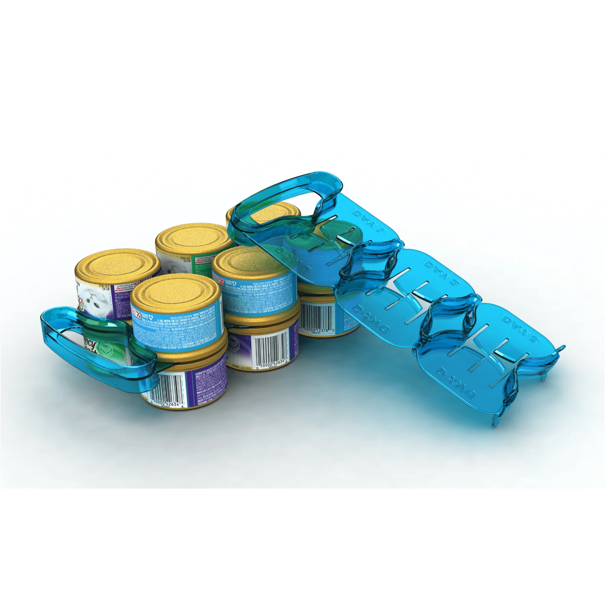 Duke-N-Boots - Duke-N-Boots Food Can Organizer holds up to 12 standard 3 oz cat or dog food cans ...
