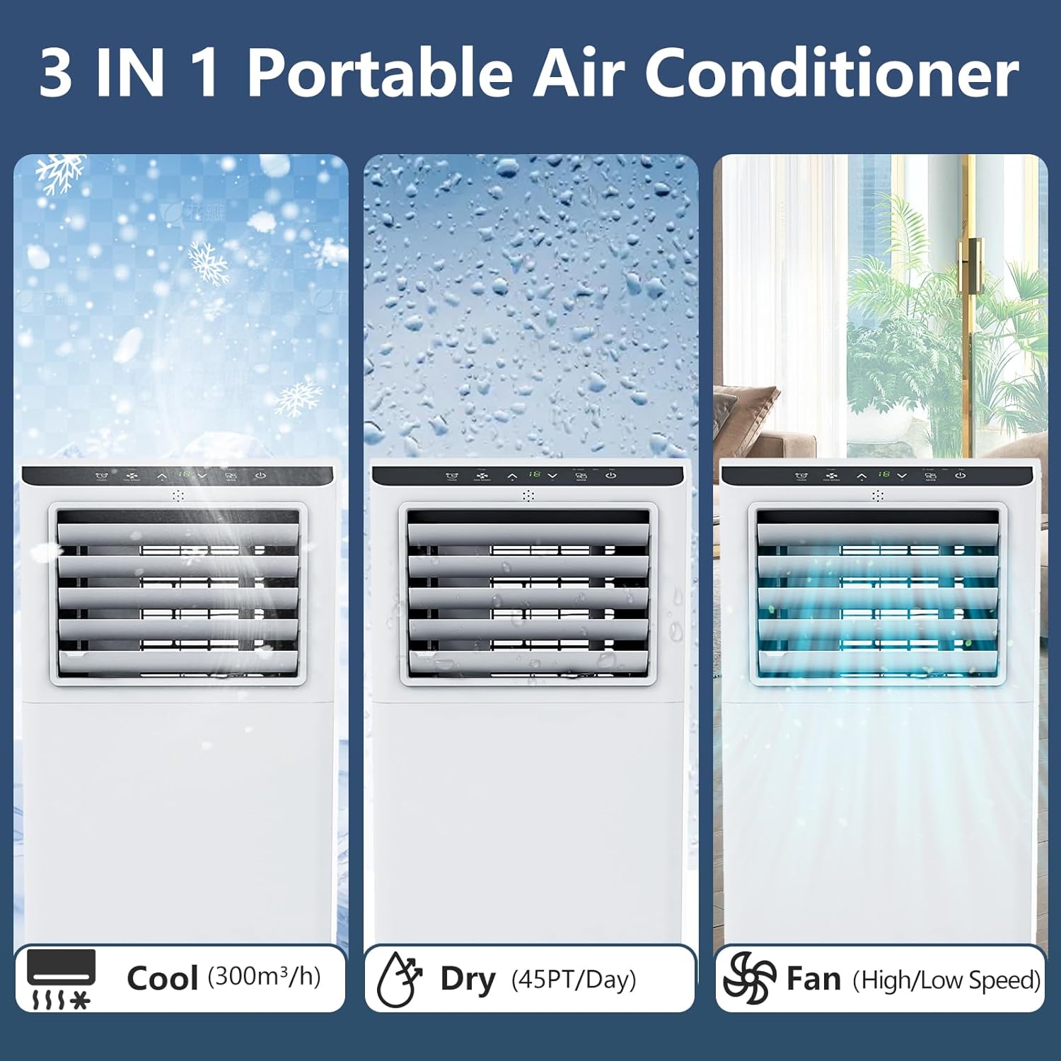 Qeetex ZYS-PHO-108W6IO3 Portable-Air-Conditioners - View #2