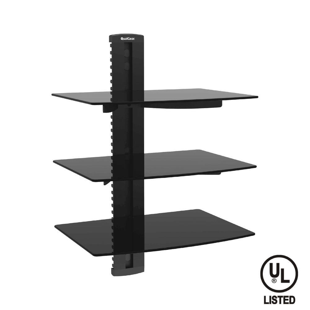 QualGear AV-Wall-Shelf Fixed Indoor Wall TV Mount Fits up to 102-in (Hardware Included) in the TV department at Lowes.com