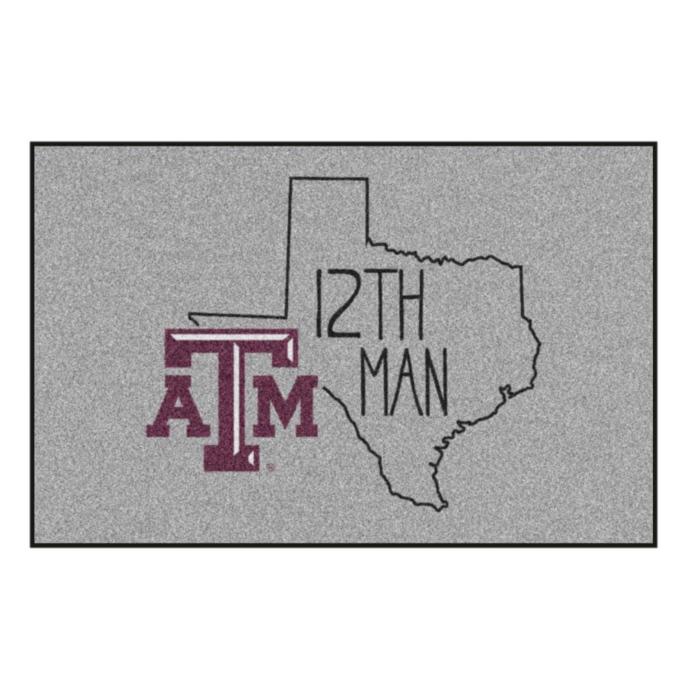 Airbrushed Texas A&M Aggies Window Curtain Panel 