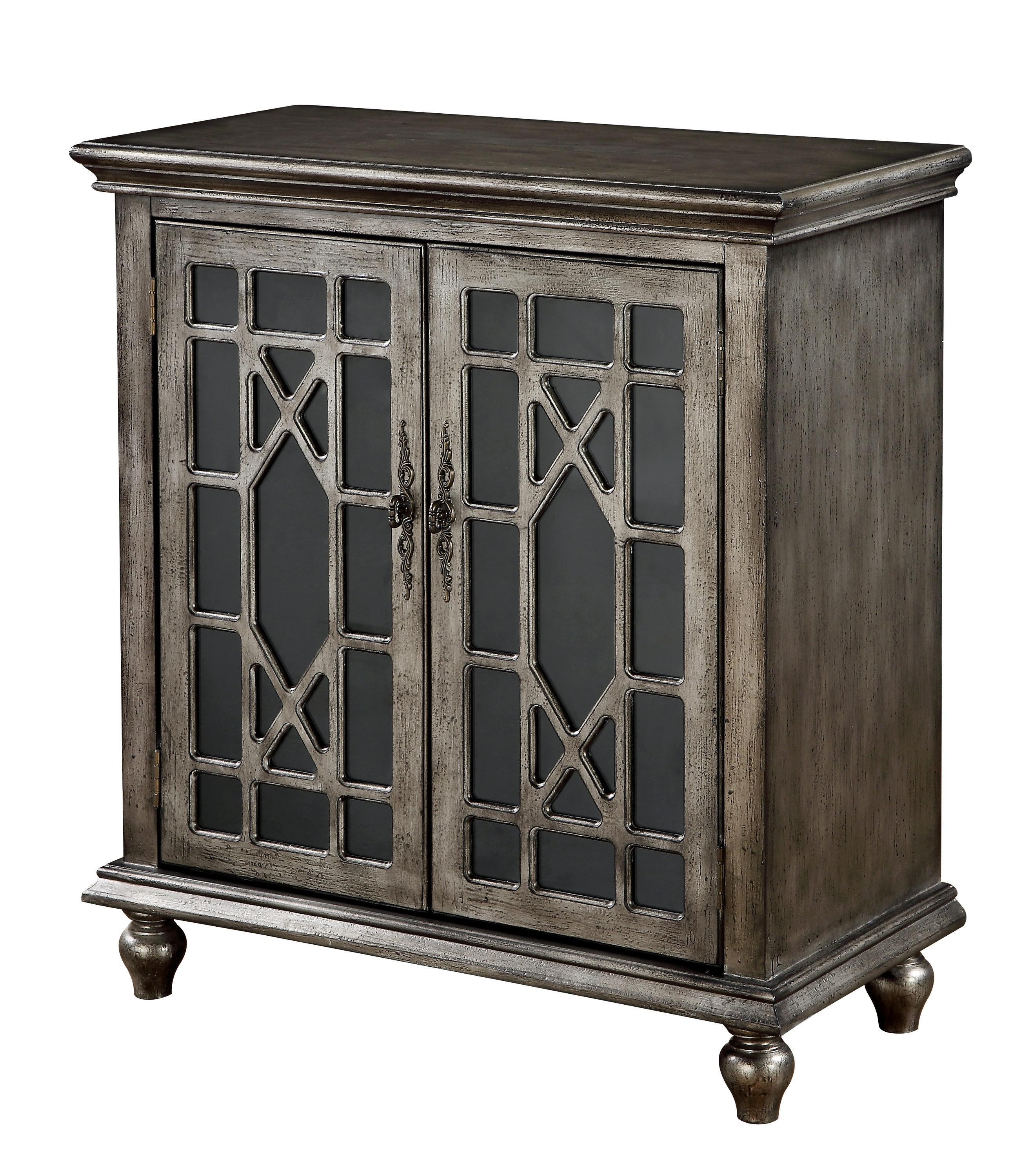 Coast to Coast Deville Texture Metallic-Drawer Accent Chest at Lowes.com
