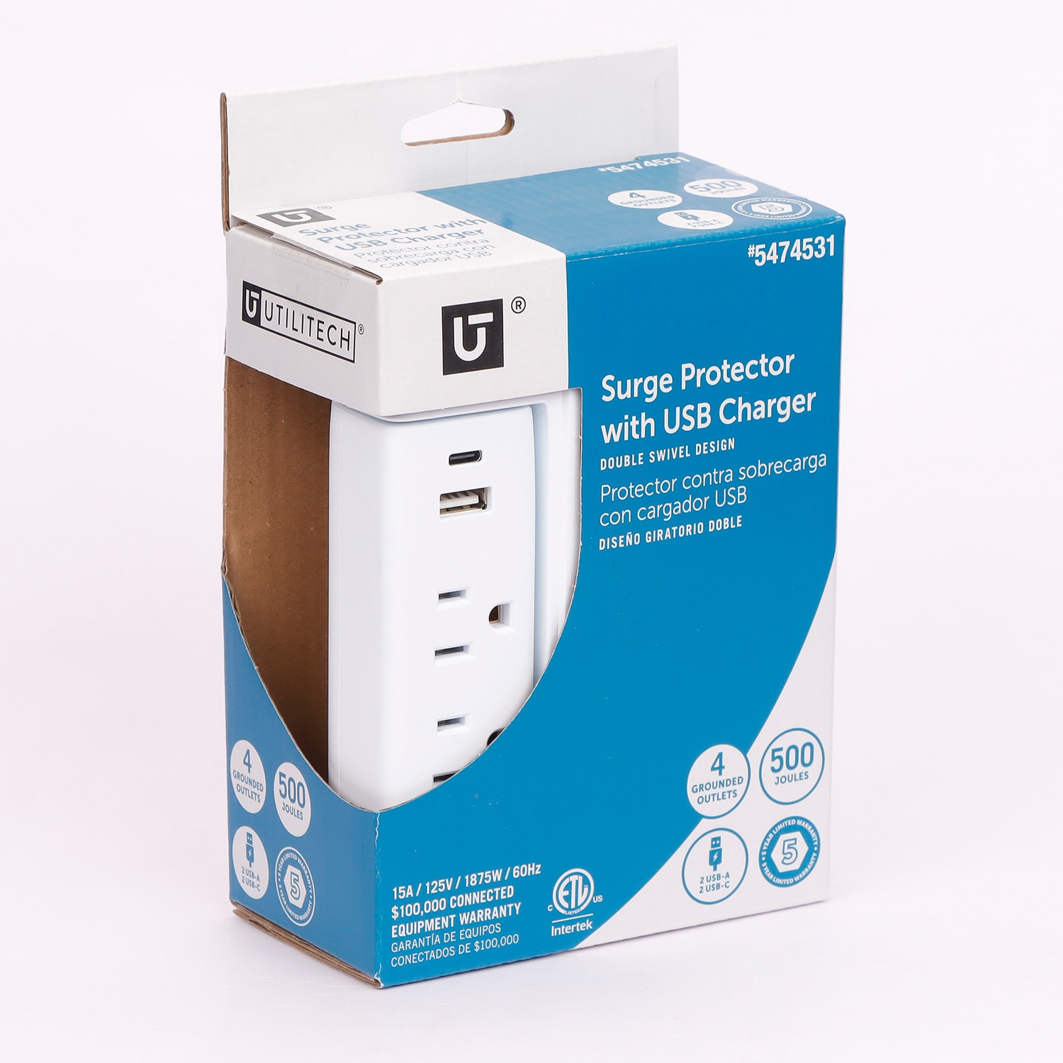 Utilitech LA-6S-7 Surge-Protectors - View #4