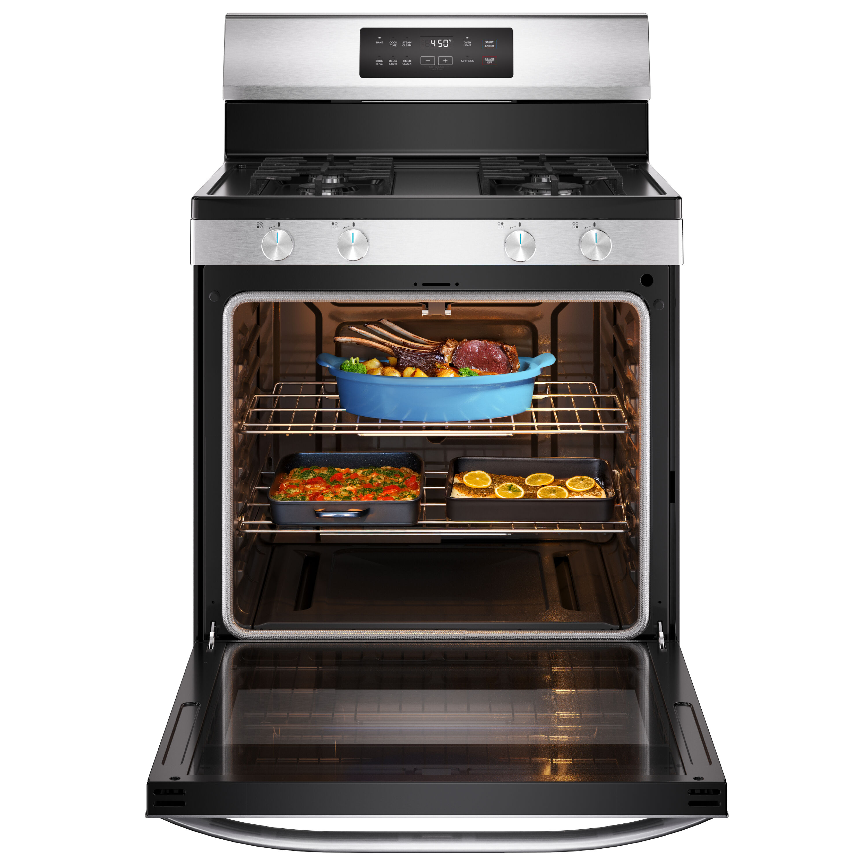 Midea MGR30S2AST Freestanding-Gas-Ranges - View #4