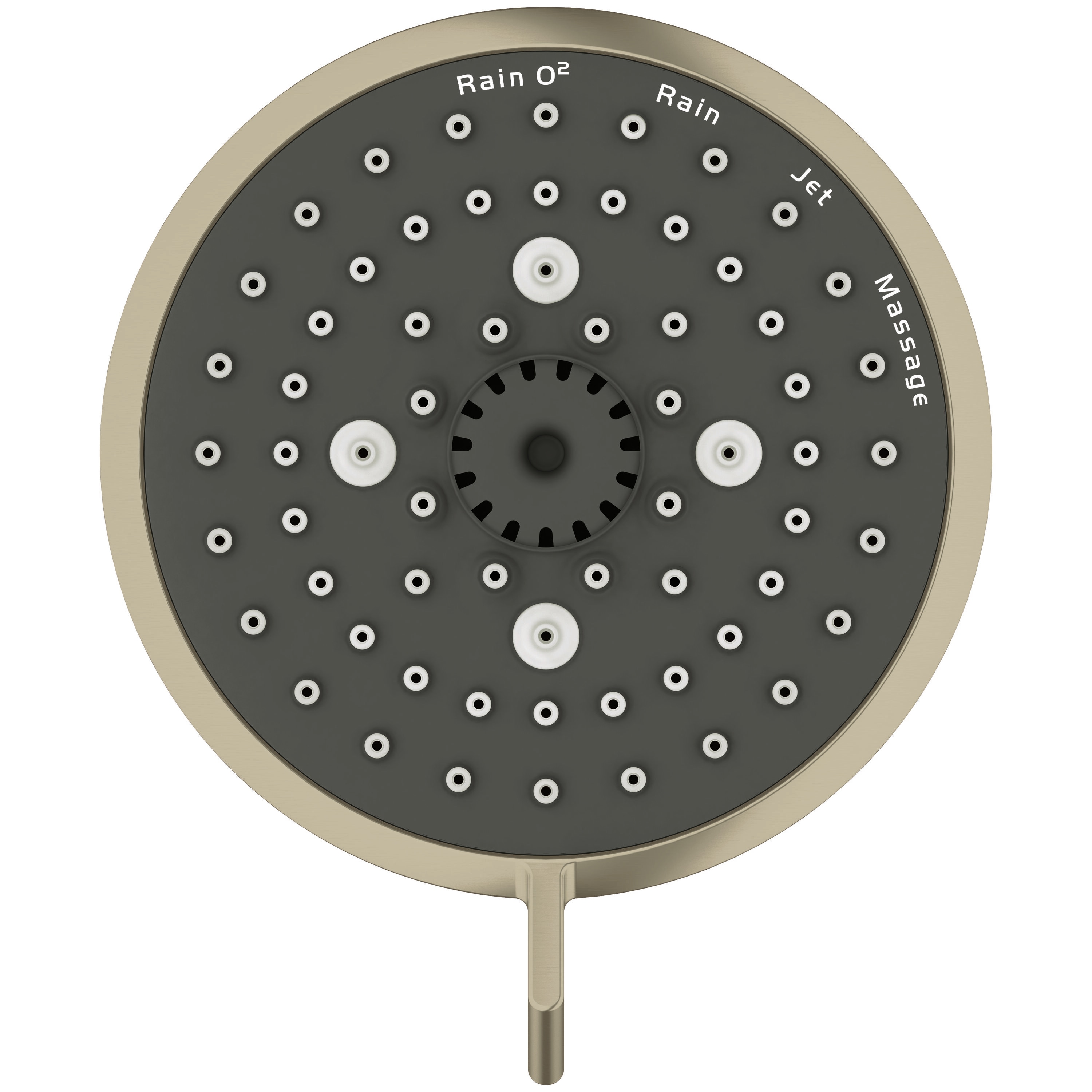 GROHE 26043EN1 Brushed Nickel Sold separately Multi-function 3.94 Round Shower Faucet