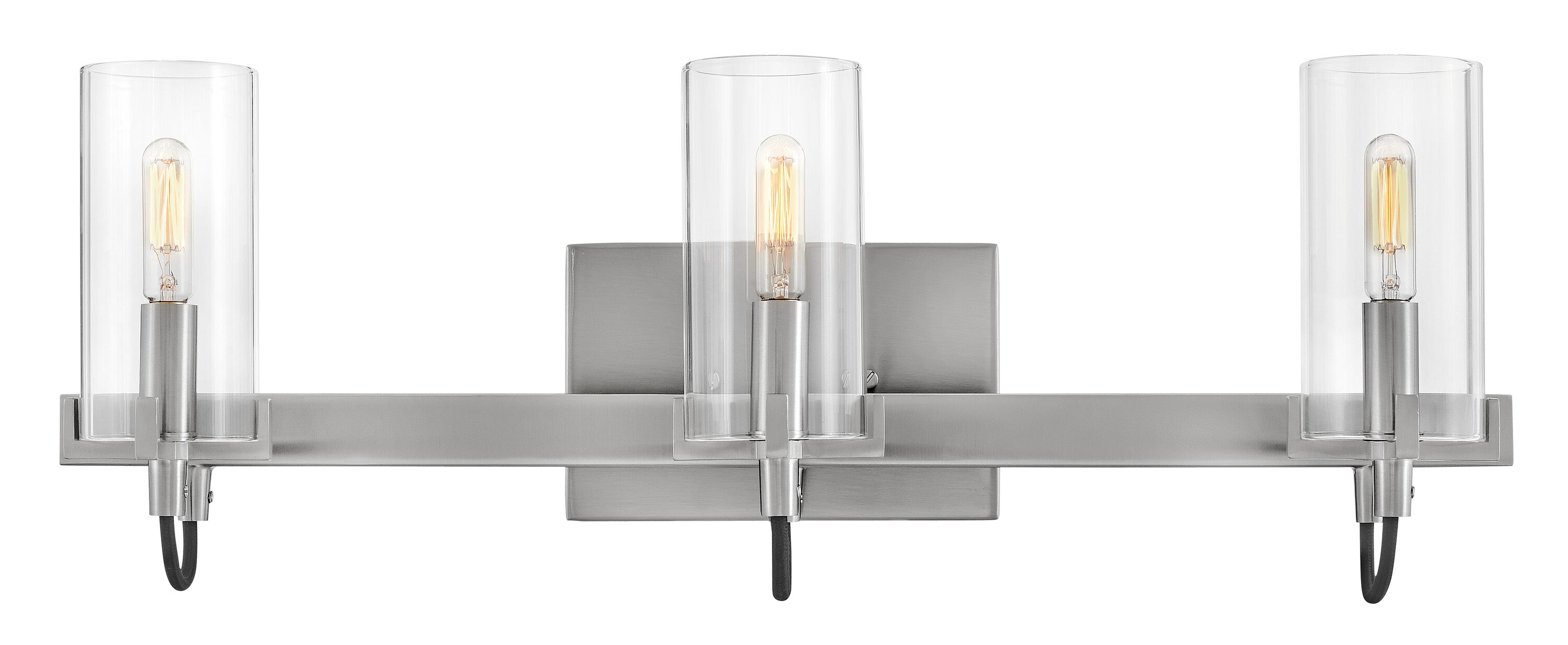 Hinkley 58063BN Ryden 23-in 3 -Light Brushed Nickel Transitional Vanity light