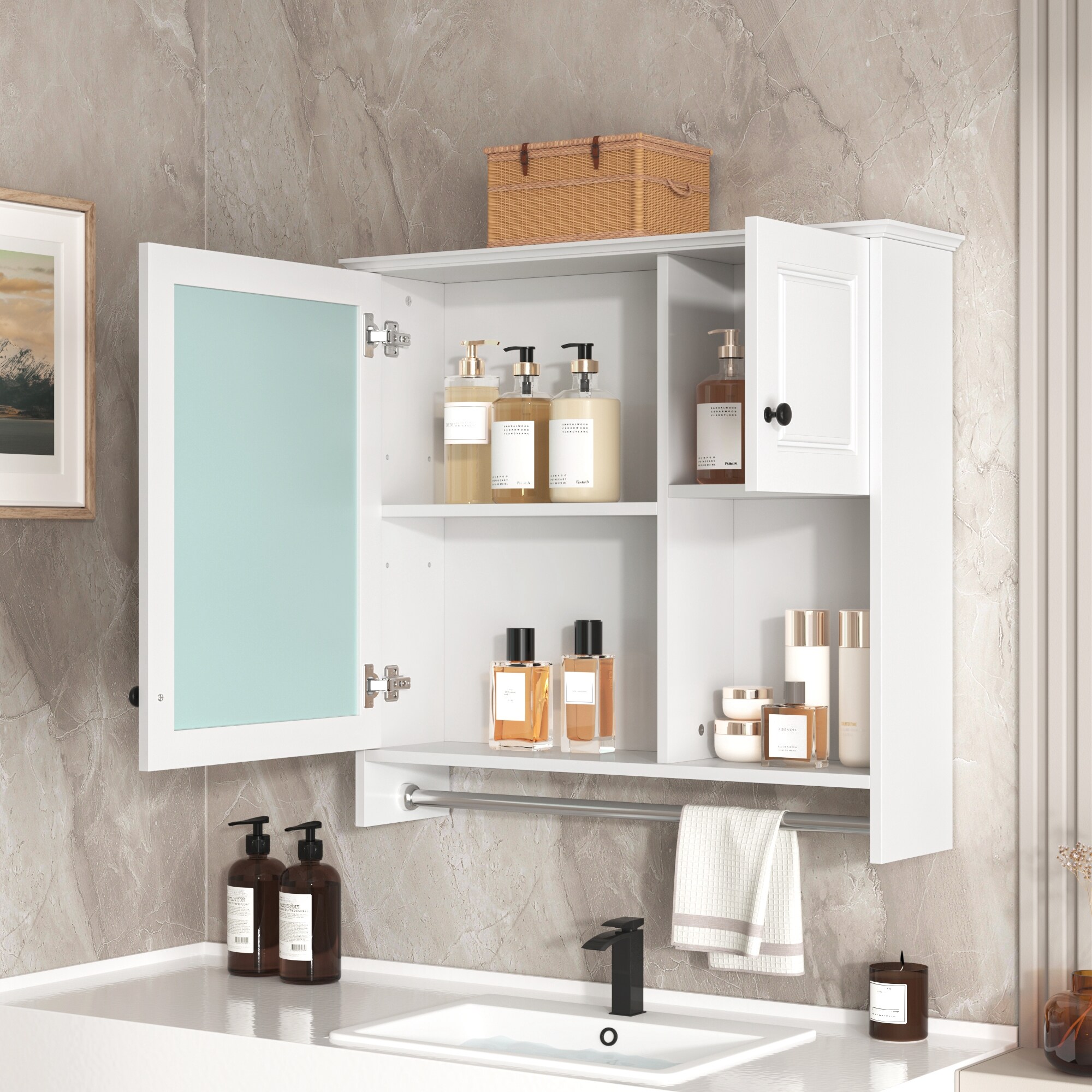 Forclover CM-N710P254957K Bathroom-Medicine-Cabinets - View #3