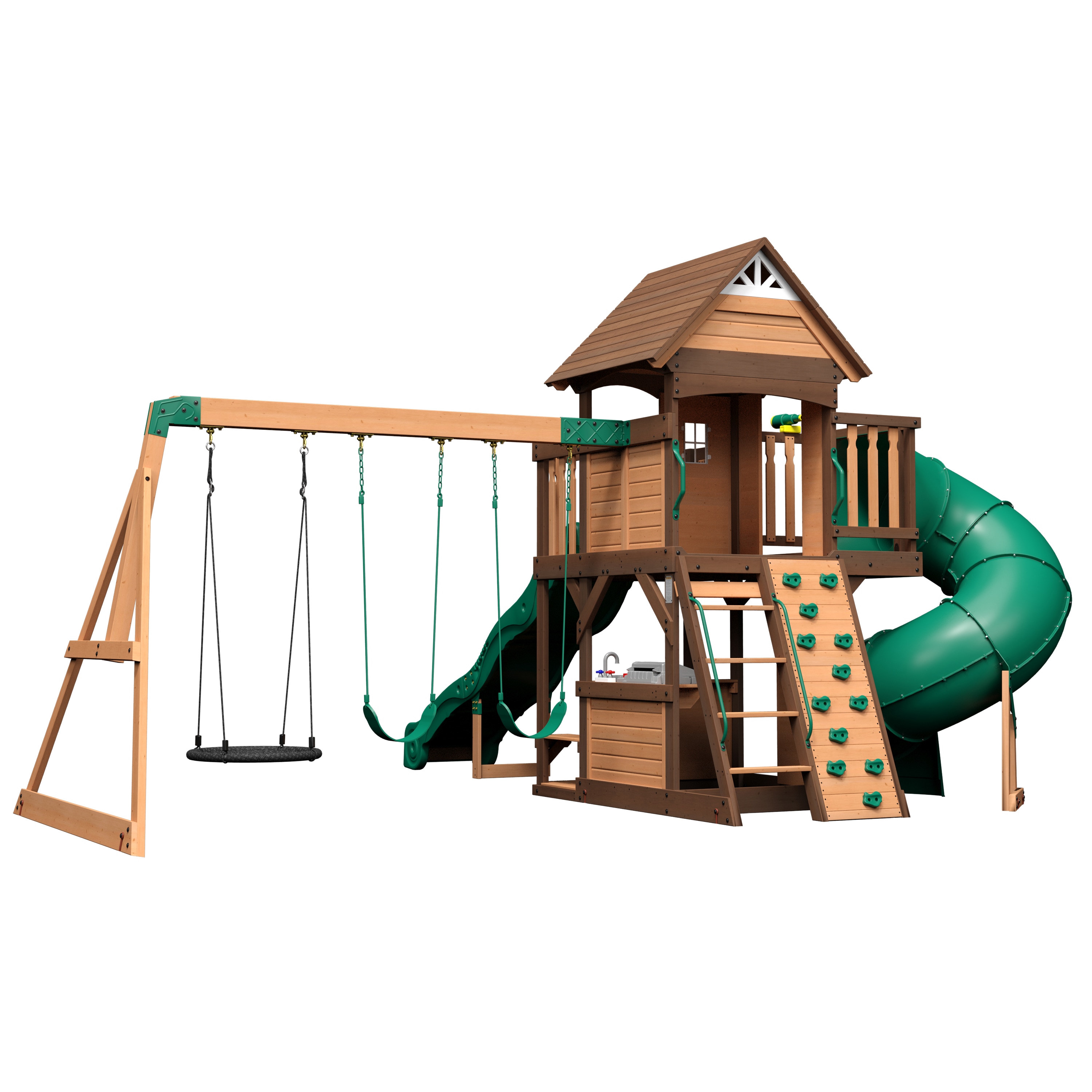 Lowes kids swing sets online