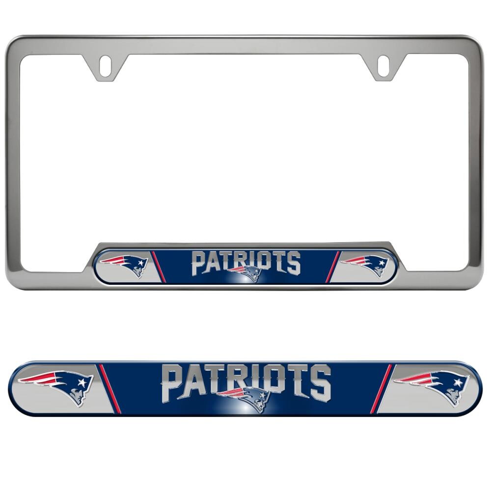 Team ProMark FRUNF18 New England Patriots License Plate Frame