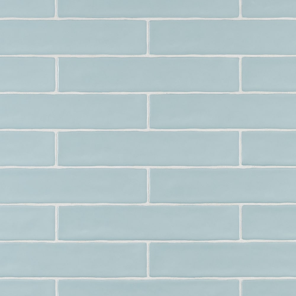 Affinity Tile Chester Acqua 2-in x 10-in Glossy Ceramic Subway Wall ...