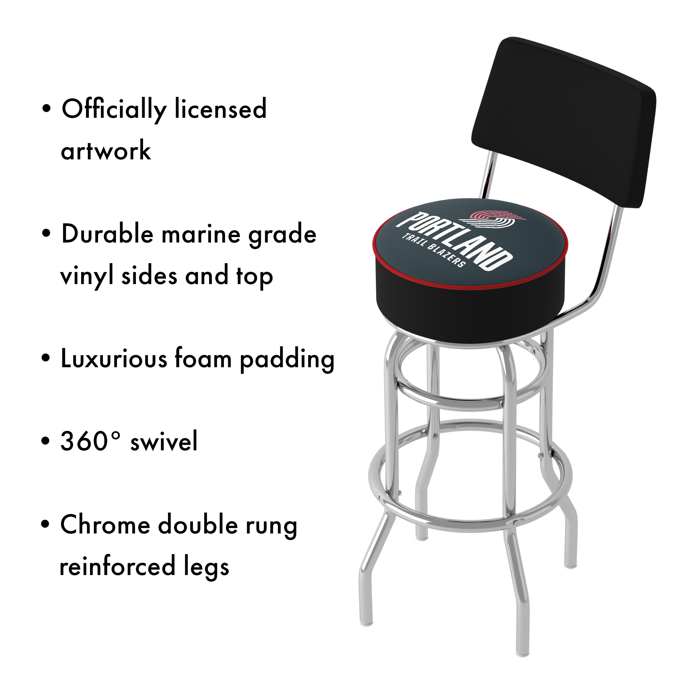 Trademark Gameroom NBA1100-PTB-TWN stools - View #3