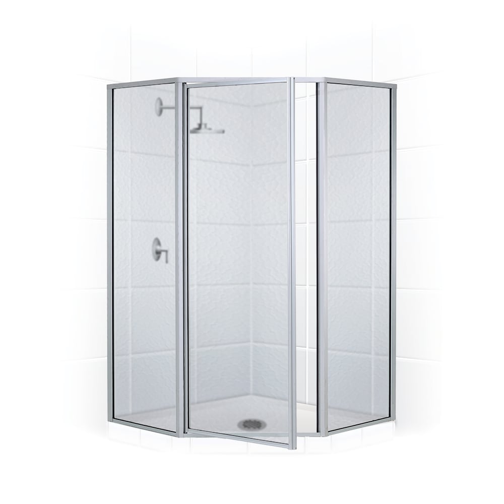Coastal Shower Doors NL16251670B-A Legend Chrome 57-in x 70-in Framed Hinged Shower Door