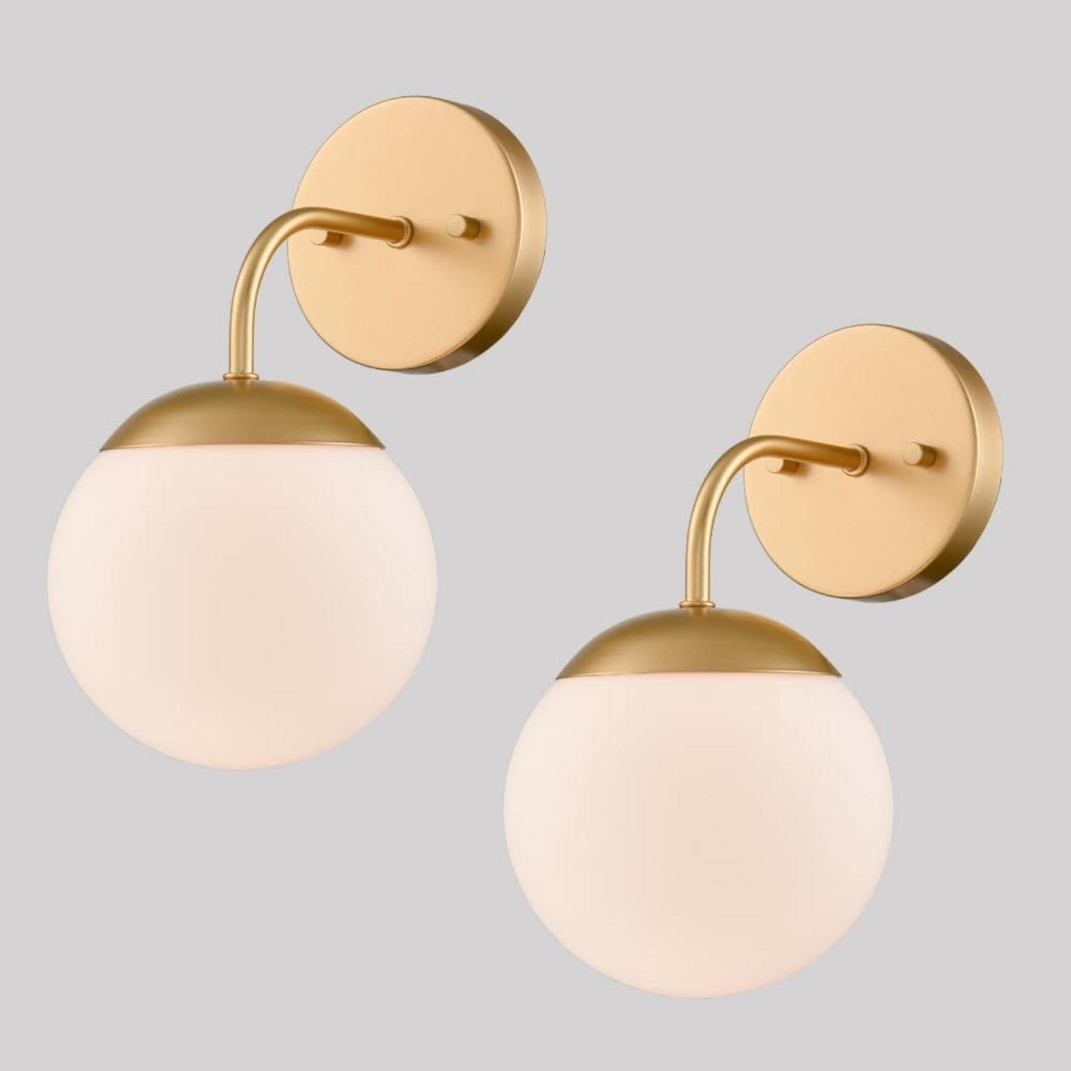 Claxy DX-B3306BU-J-2 Glass 5.9-in W 2 -Light Polished Black Wall Sconce
