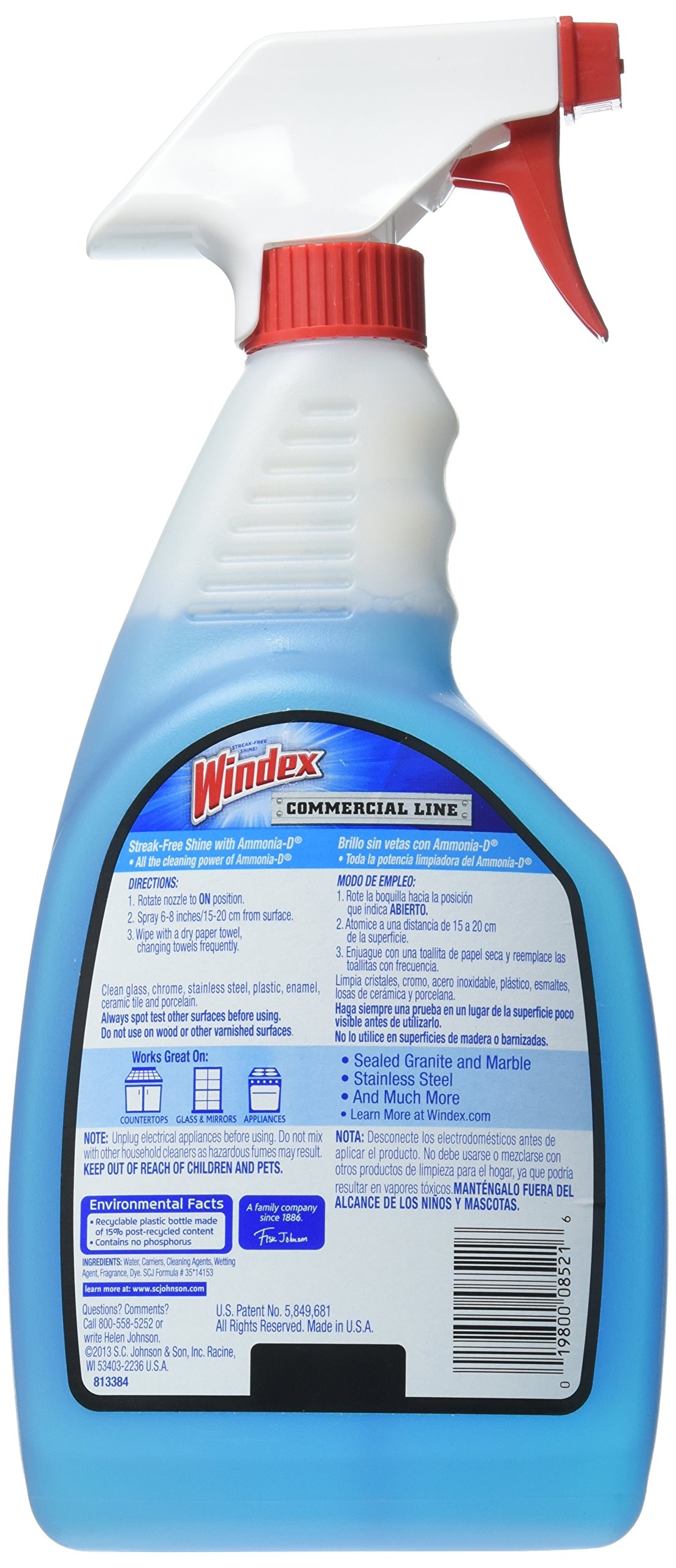 SC Johnson 8521 Glass-Cleaners - View #2