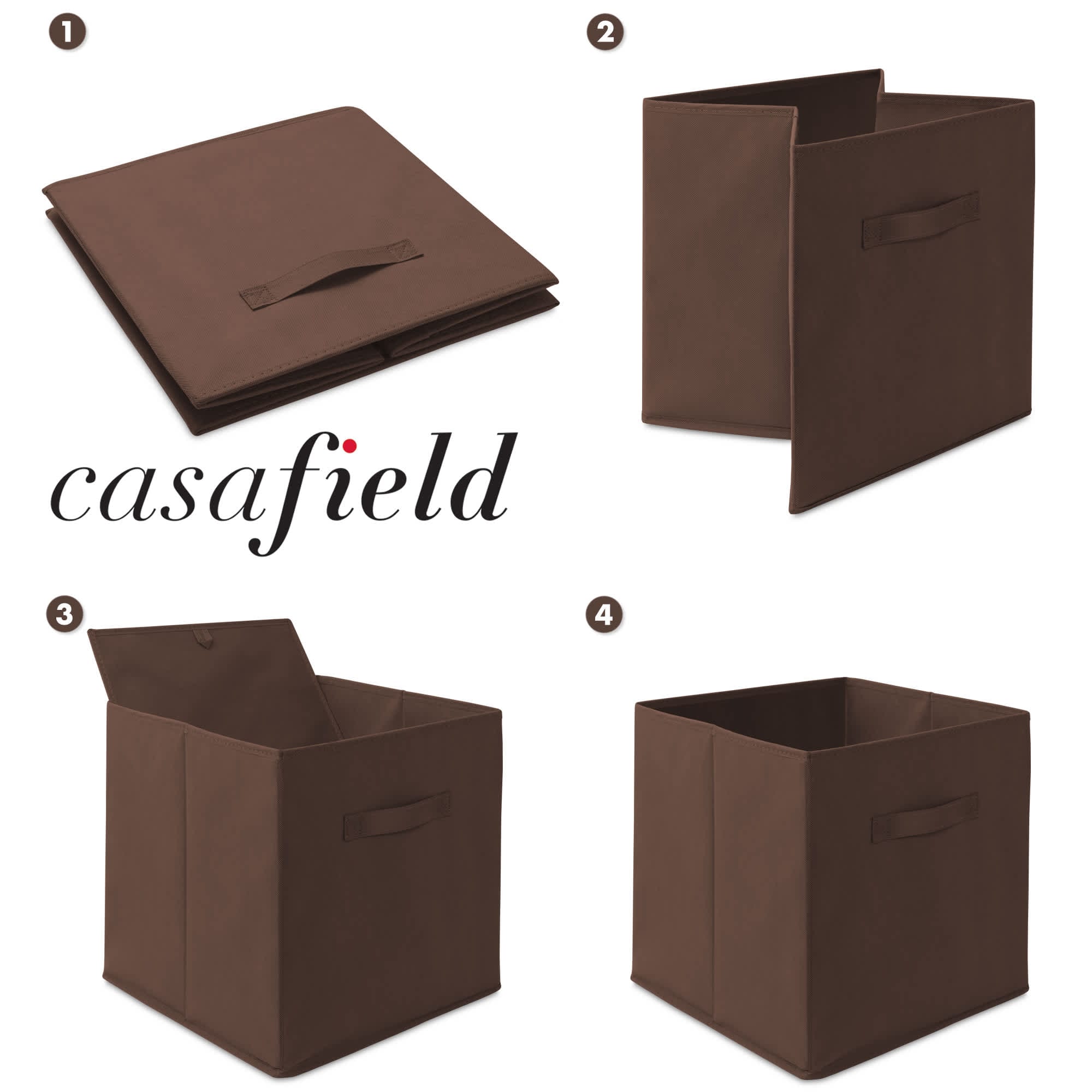 Casafield 13CC-BRN-2. Laminate-Storage-Cubes - View #6