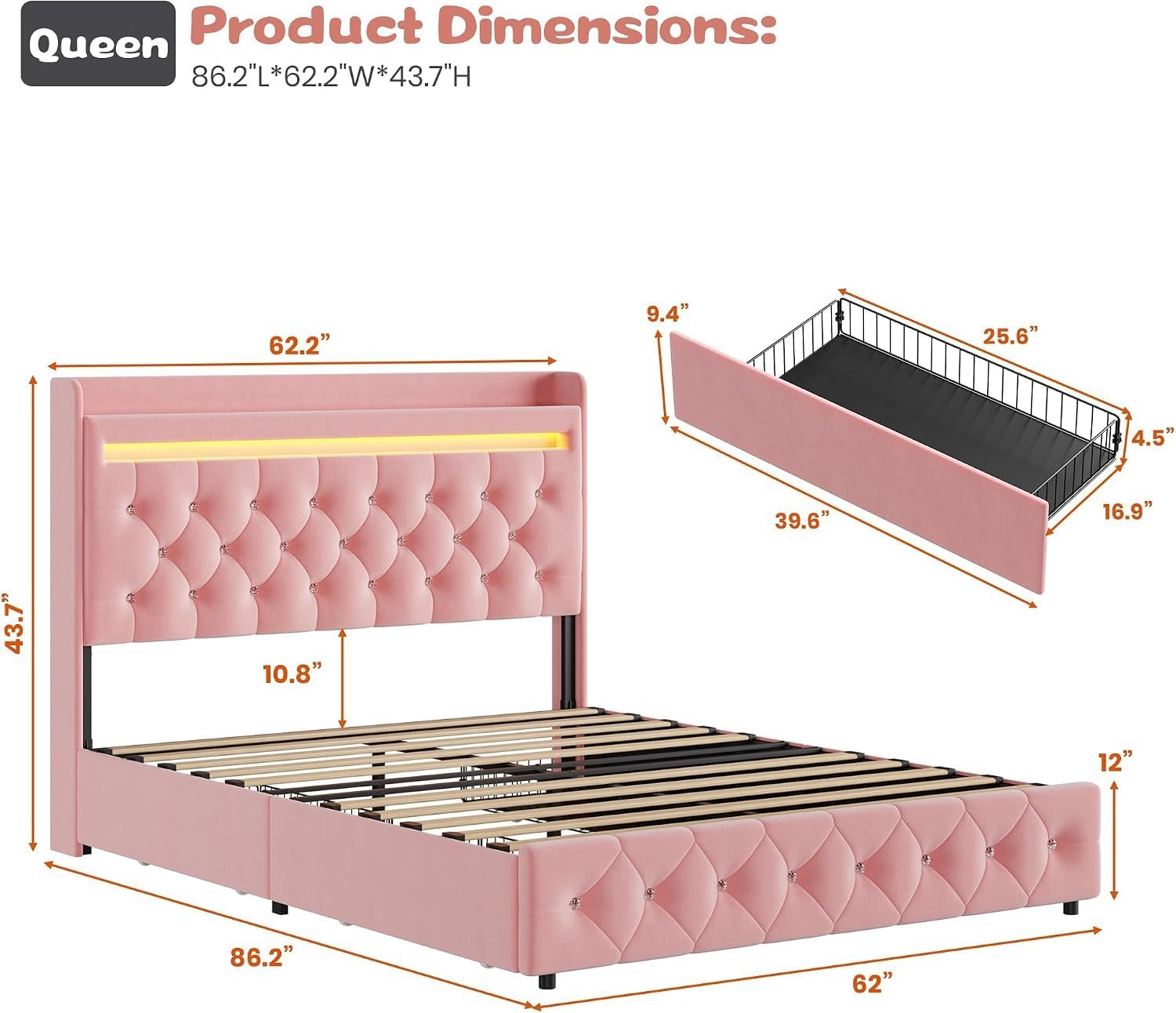 GAOMON CQC-UONXLV-VT1A beds - View #2