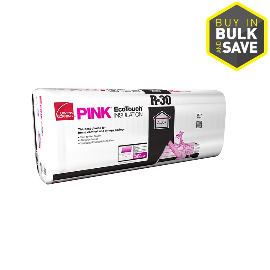 Owens Corning BF73 R- 30 Attic Faced Fiberglass Batt Insulation 88-sq ft ( 24-in W x 48-in L)