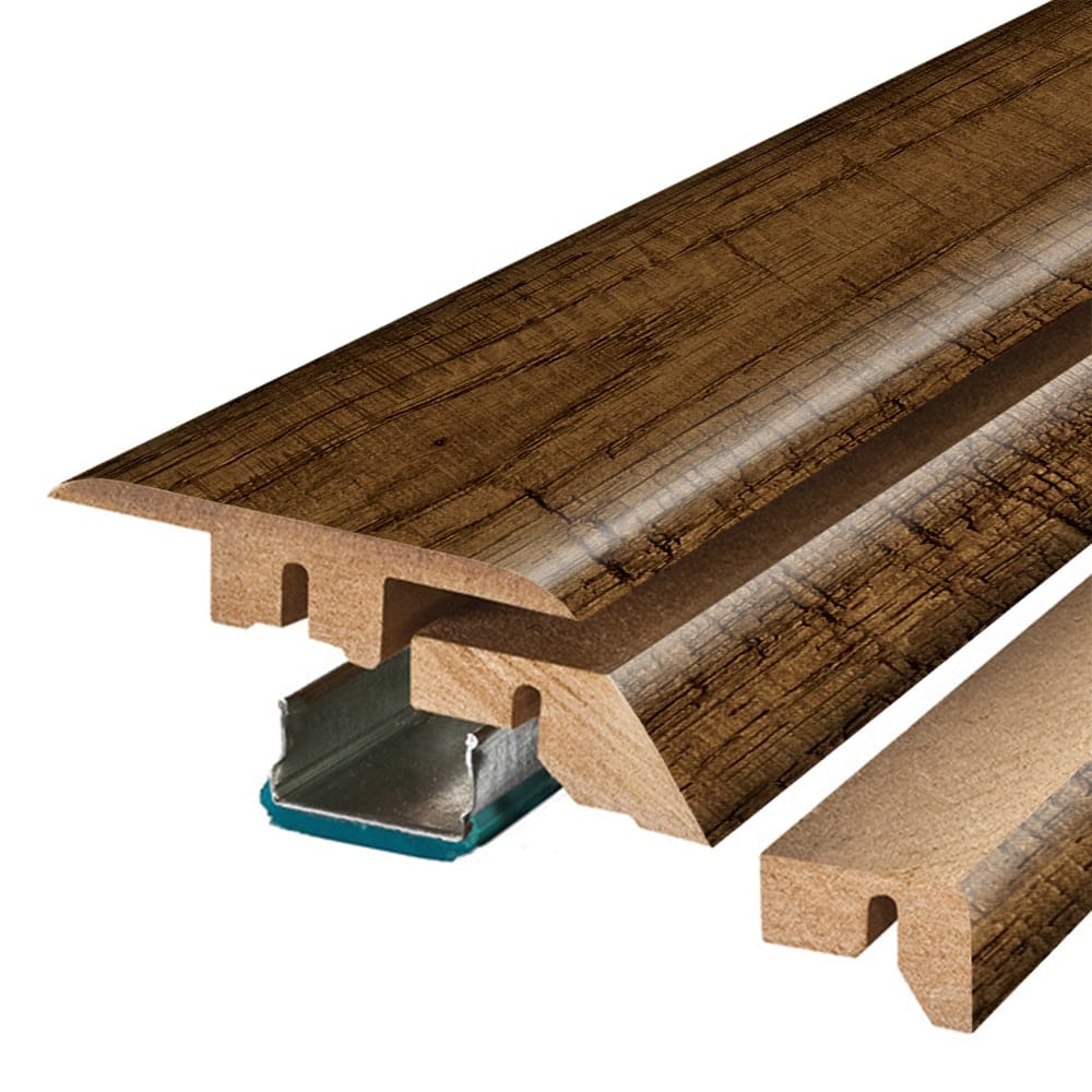 Project Source MG001376 Brookdale 0.75-in T x 2.37-in W x 78.7-in L Laminate wood Multi-purpose Floor Moulding