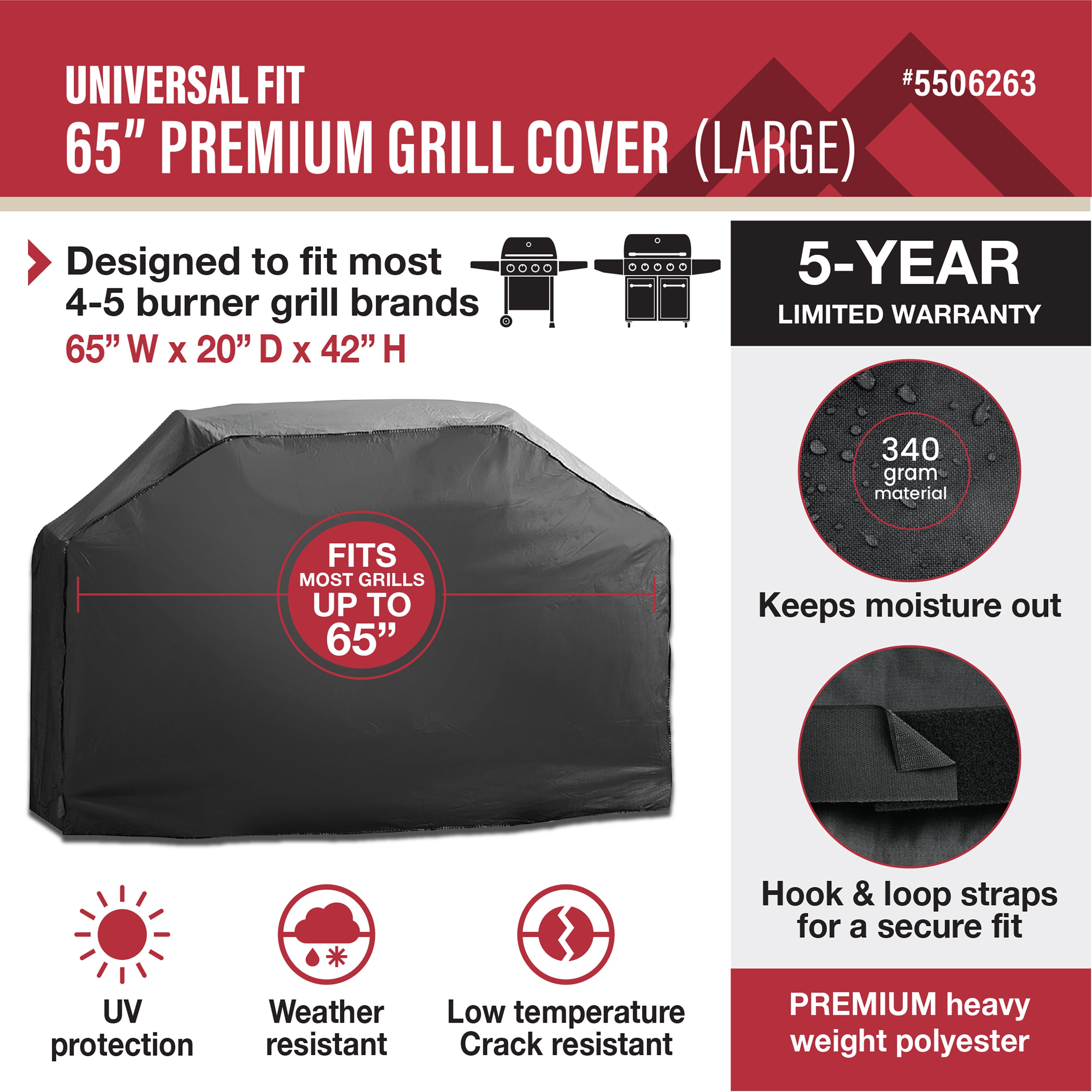 Master Forge 17435LWS Grill-Covers - View #3