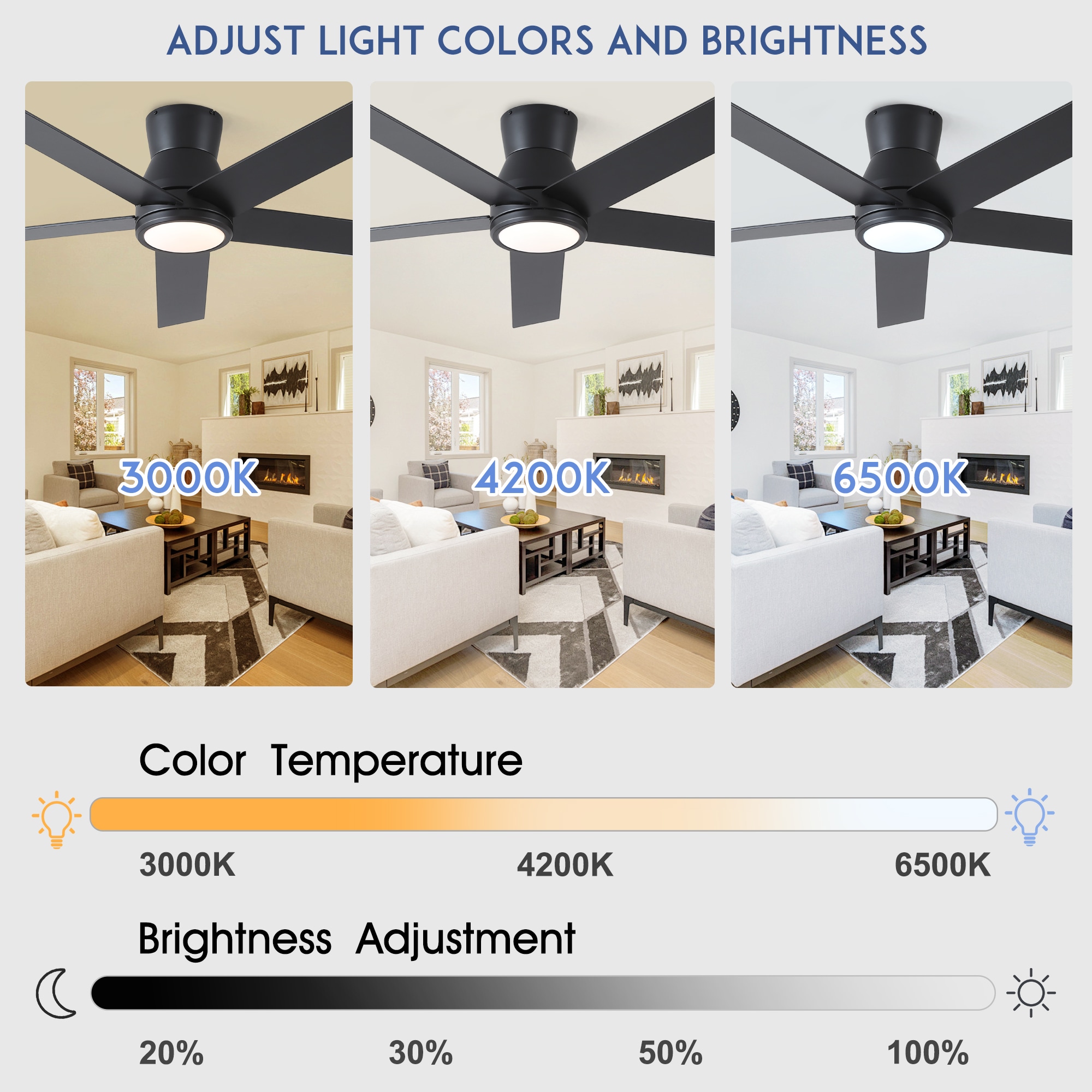 YUHAO LSDY1151BK52 Ceiling-Fans - View #14