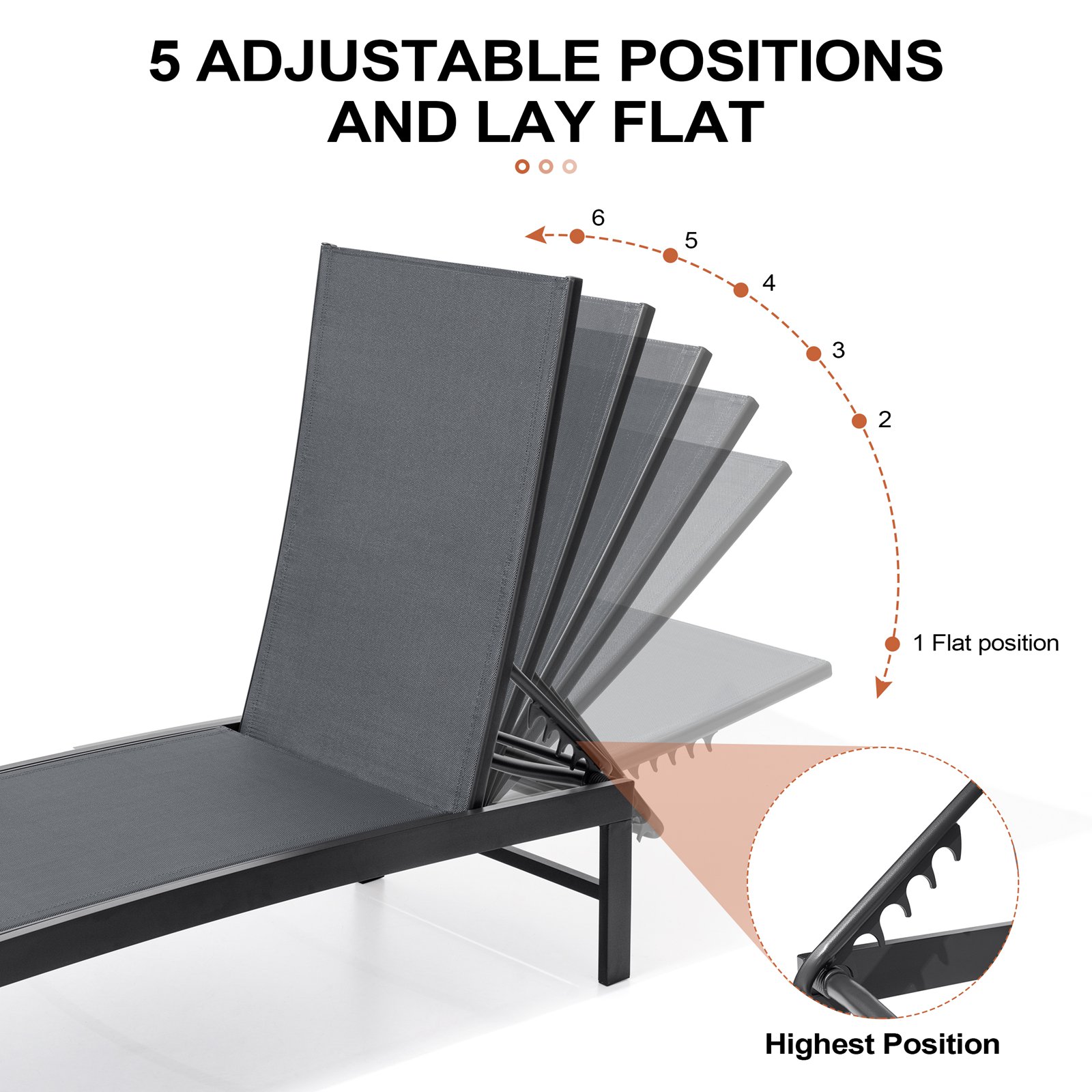 Crestlive Products CL-LG031DGY-3 Patio-Chairs - View #5