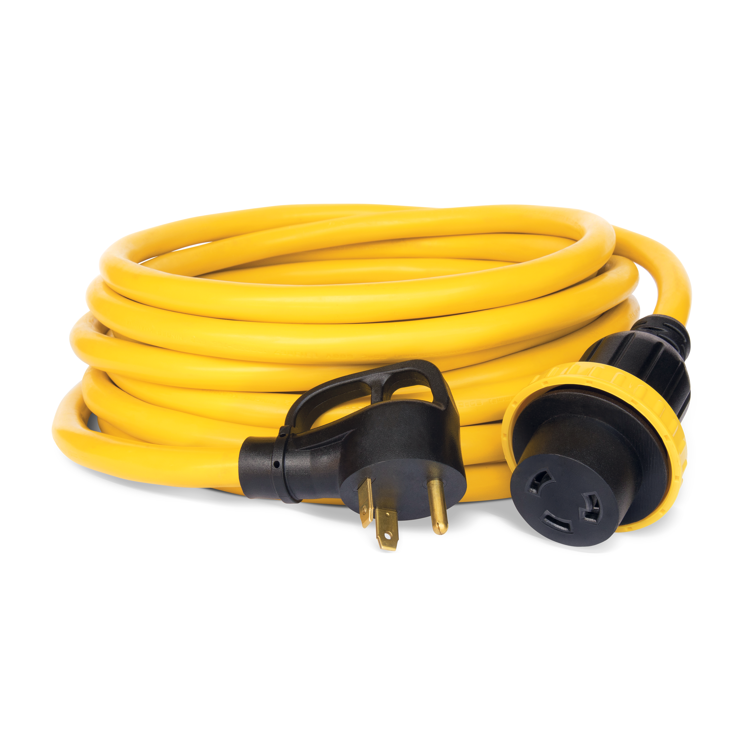 AC WORKS 25ft NEMA 10-30 Cord 25-ft 10/3-Prong Indoor/Outdoor Stw Heavy Duty  Appliance Extension Cord in the Extension Cords department at