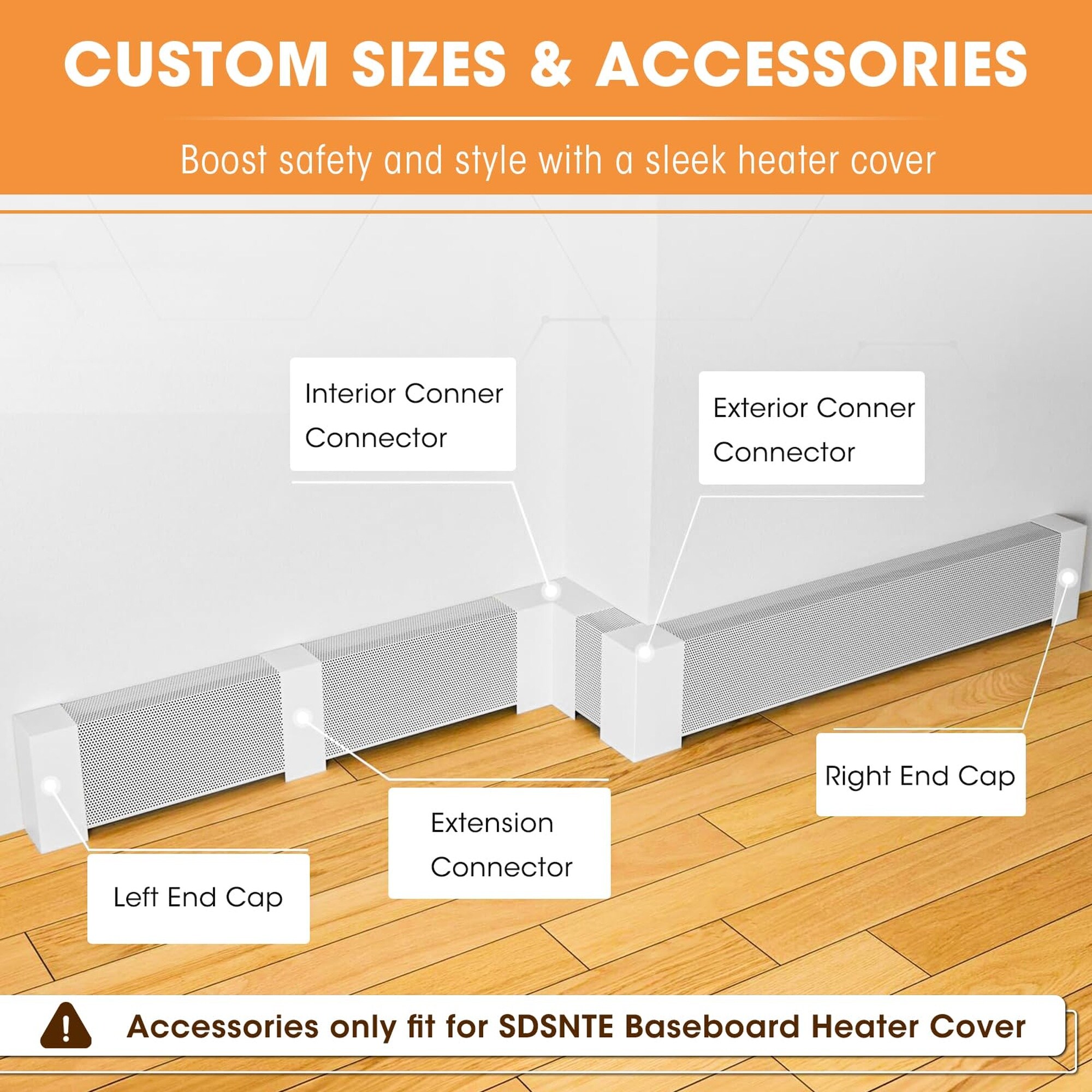 Numhew NHWILL12909 Baseboard-Heater-Covers - View #7
