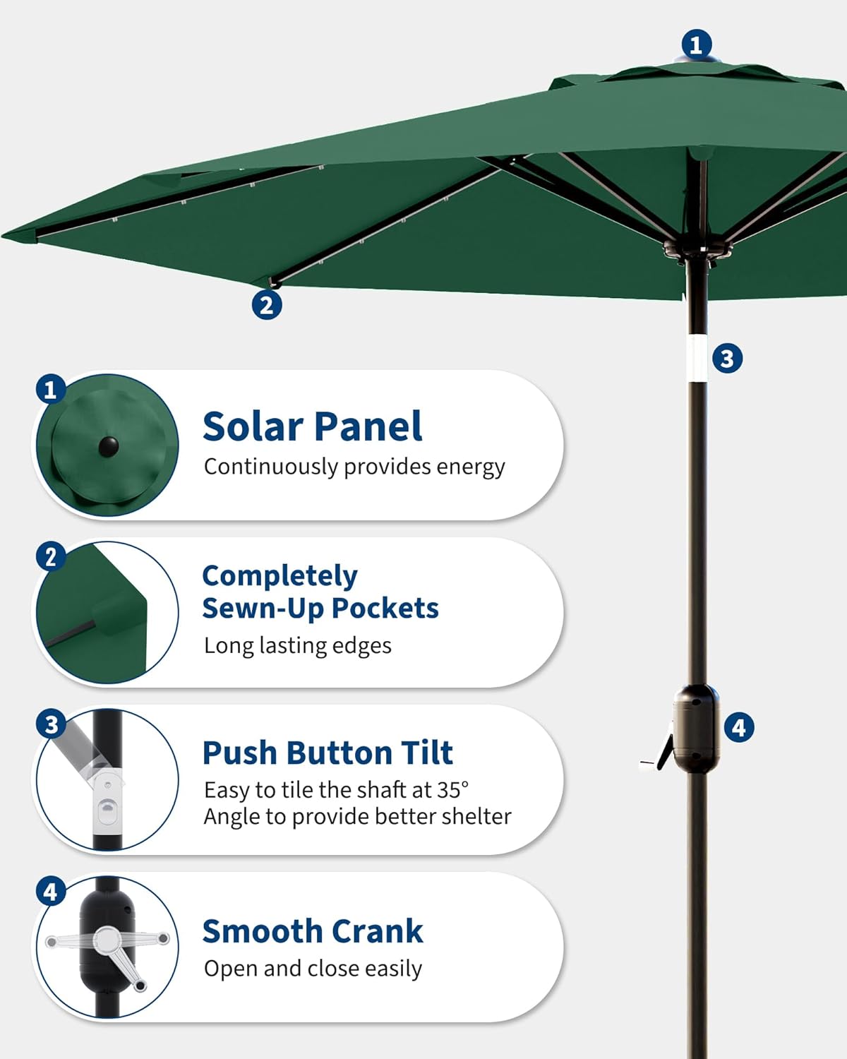 Qeetex PATIO-PPG3H59 Umbrellas-2 - View #6