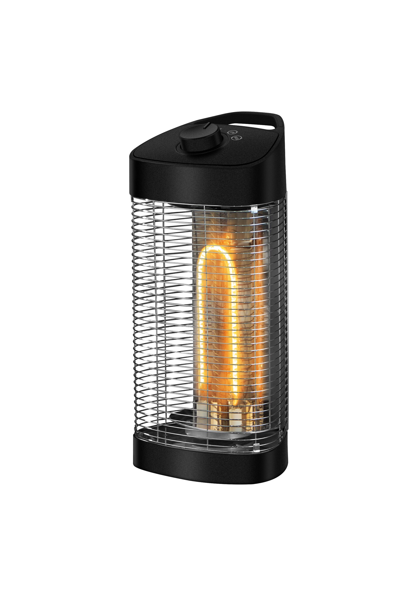 EnerG+ 4080-BTU 110-Volt Black Stainless Steel Electric Patio Heater ...