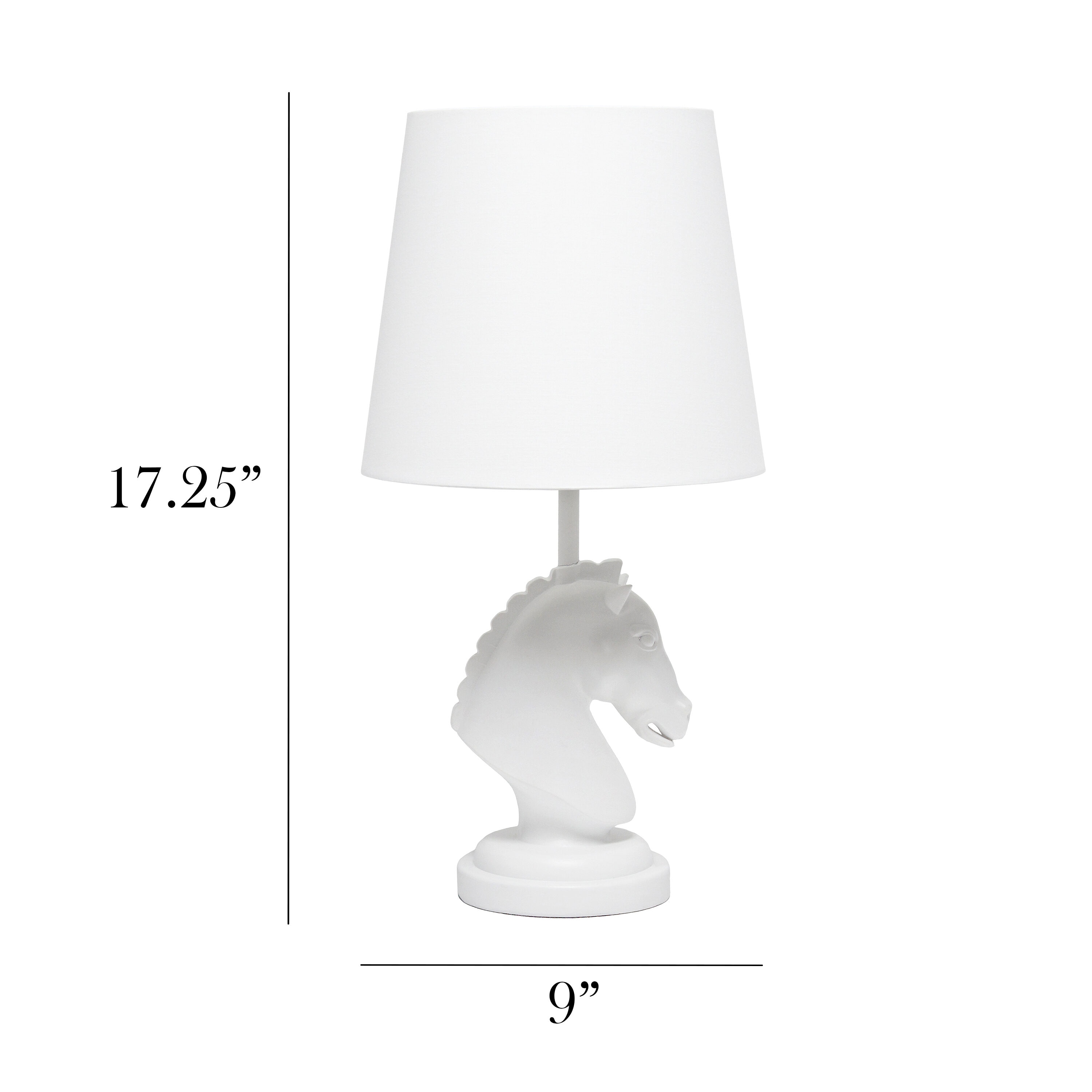 Simple Designs LT1089-WHT Table-Lamps - View #10