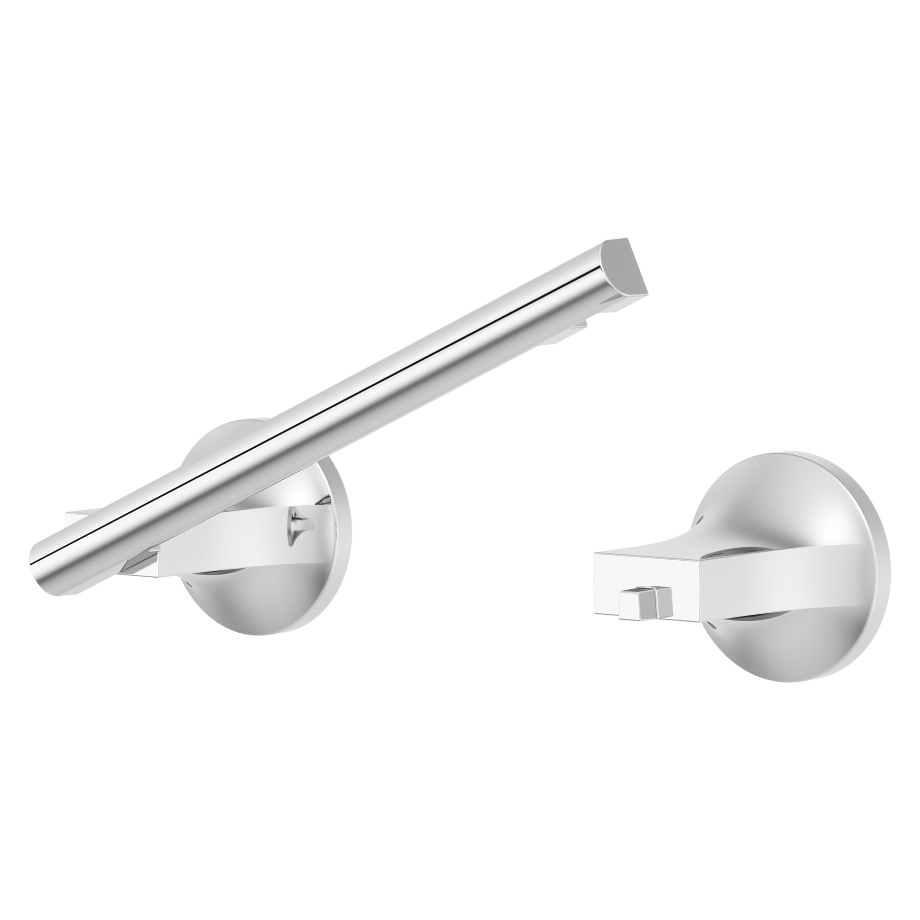 Pfister BPH-PFM0C Pfirst Modern Polished Chrome Wall mount Pivot Toilet Paper Holder 1 -Rolls with Storage