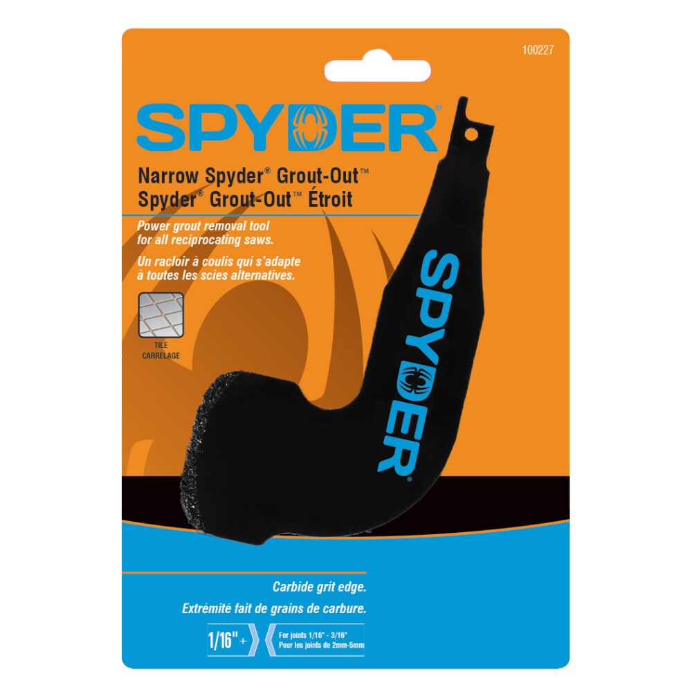 Spyder discount grout out