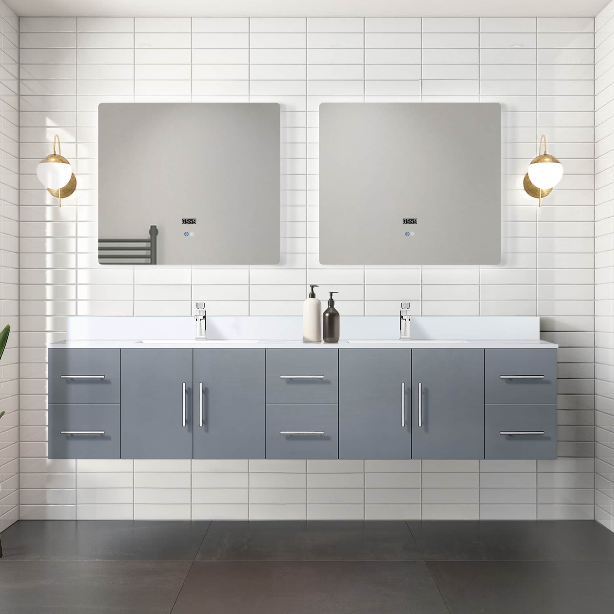 Lexora LVG84DB311 Bath-Vanity-Combo - View #9