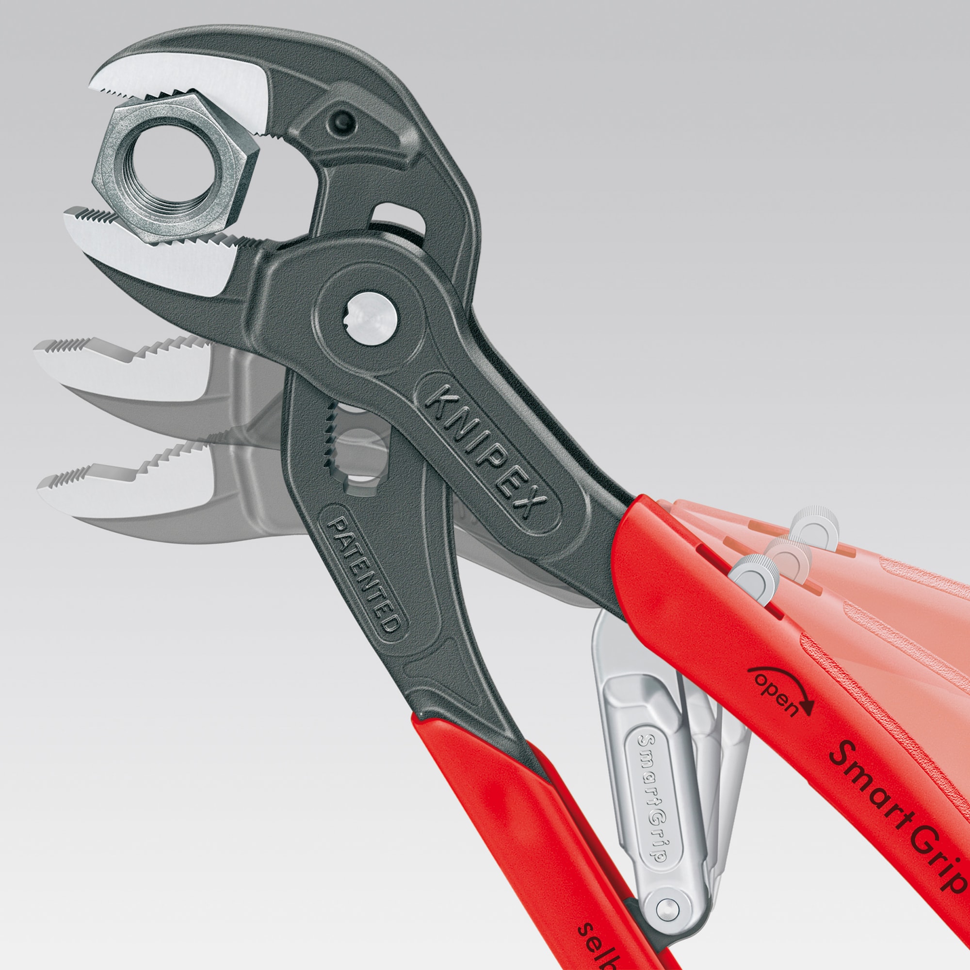 KNIPEX SmartGrip 10-in Home Repair Tongue and Groove Pliers in the