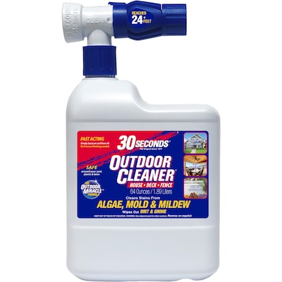 Mildew Stain Remover Outdoor Cleaner, 30 Seconds Outdoor Cleaner Reviews