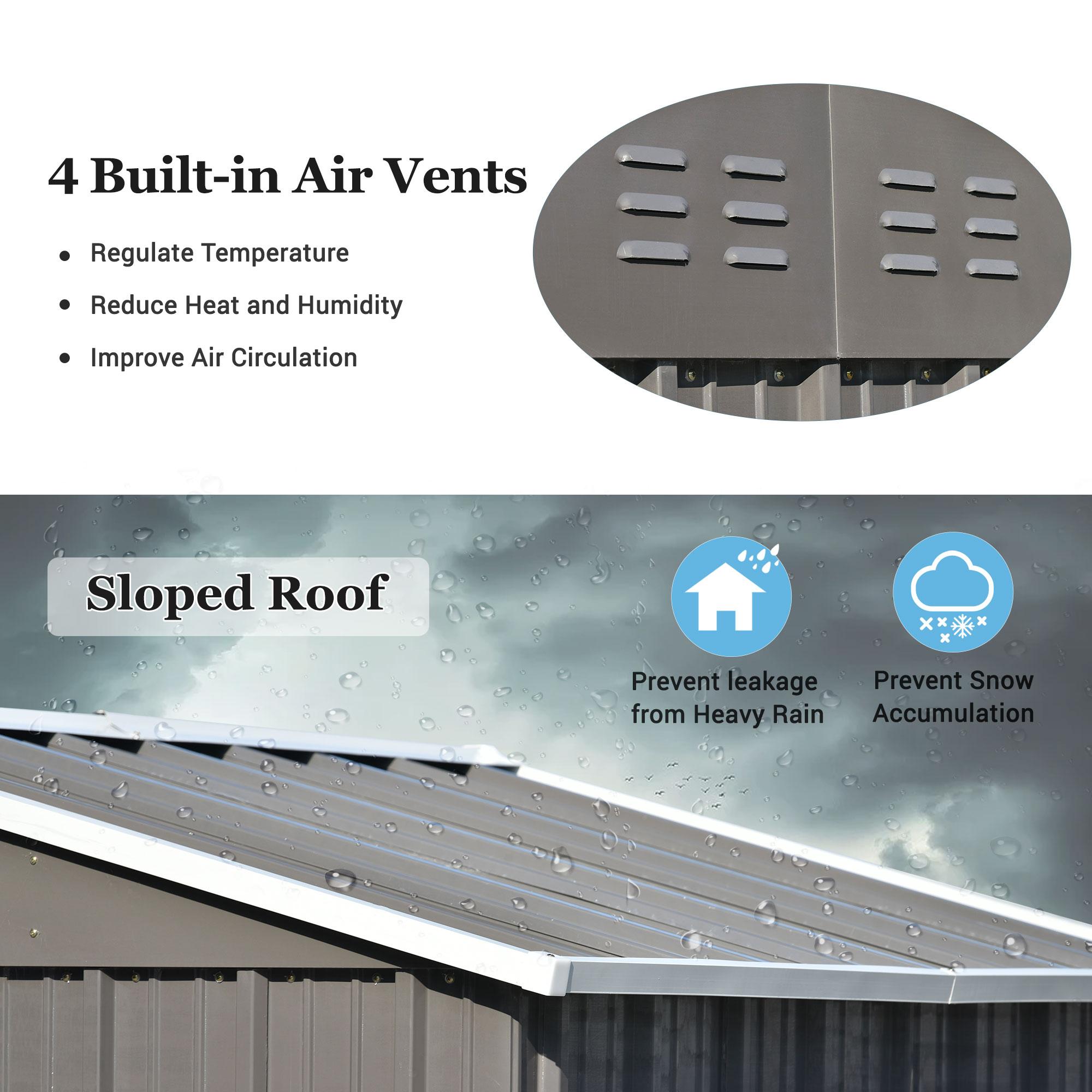 Bayfeve BF-1962AE-SD Metal-Storage-Buildings-Sheds - View #6