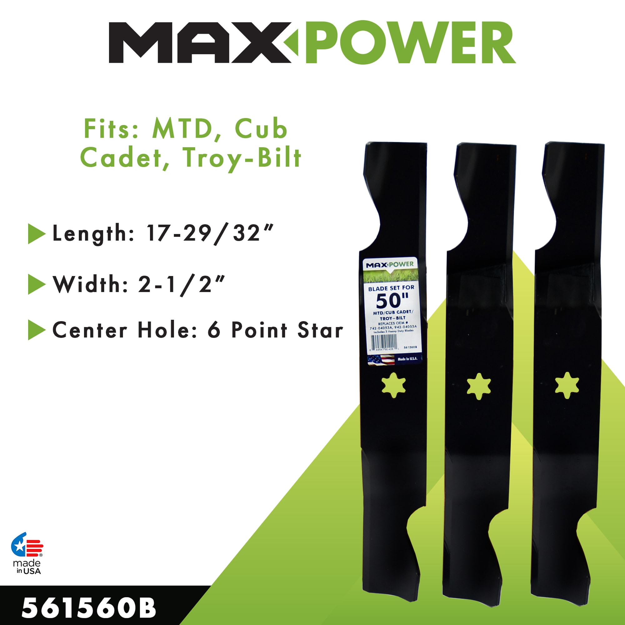 MaxPower 561560B Ope-Mower-Blades - View #5
