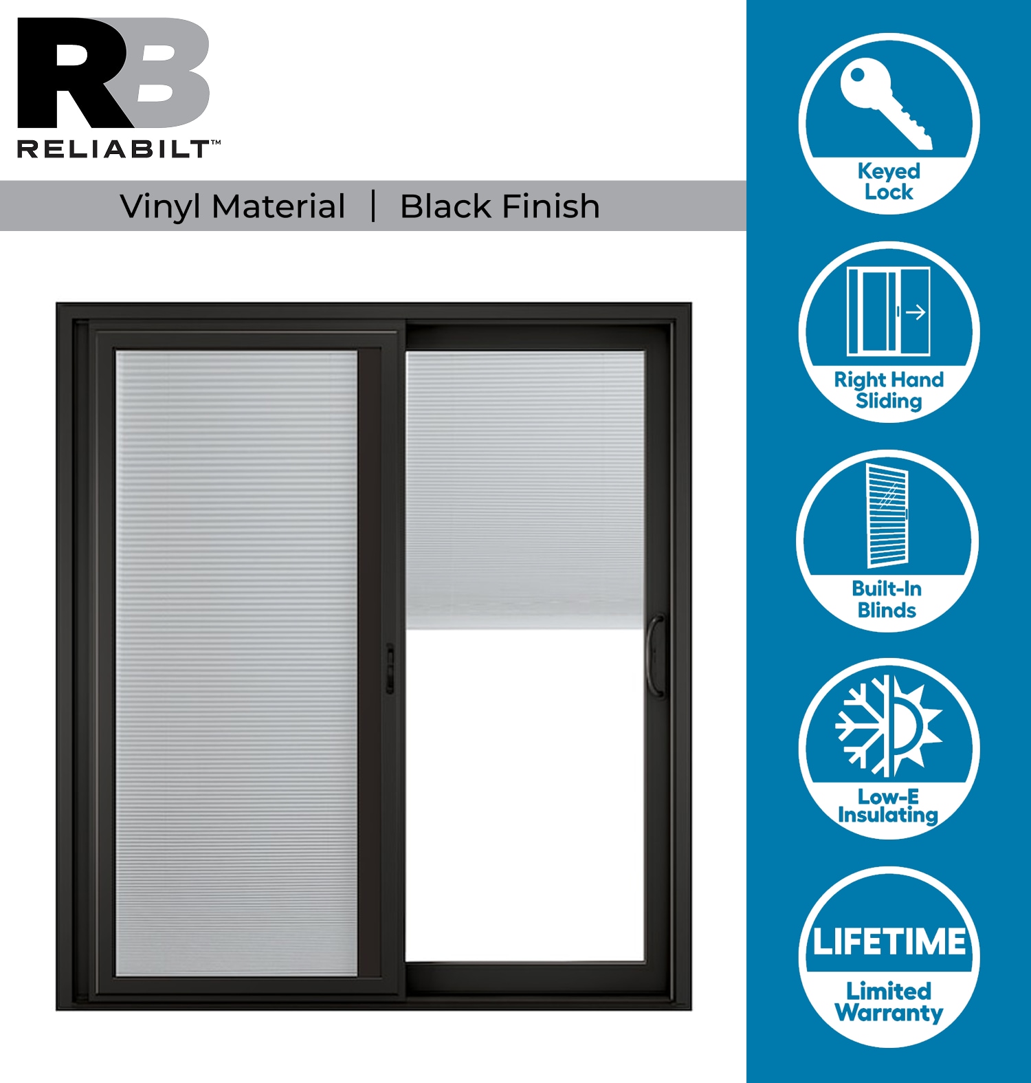 RELIABILT 719801246455332DR Patio-Doors - View #2