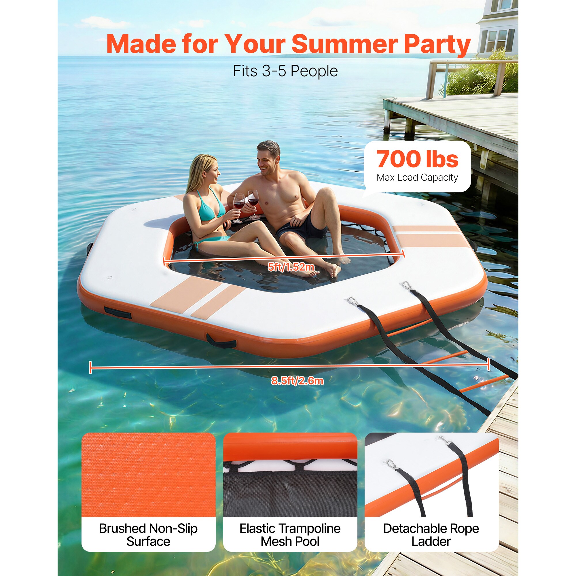 VEVOR SCCQFTLBX85F17554V0 Pool-Toys-Floats - View #2