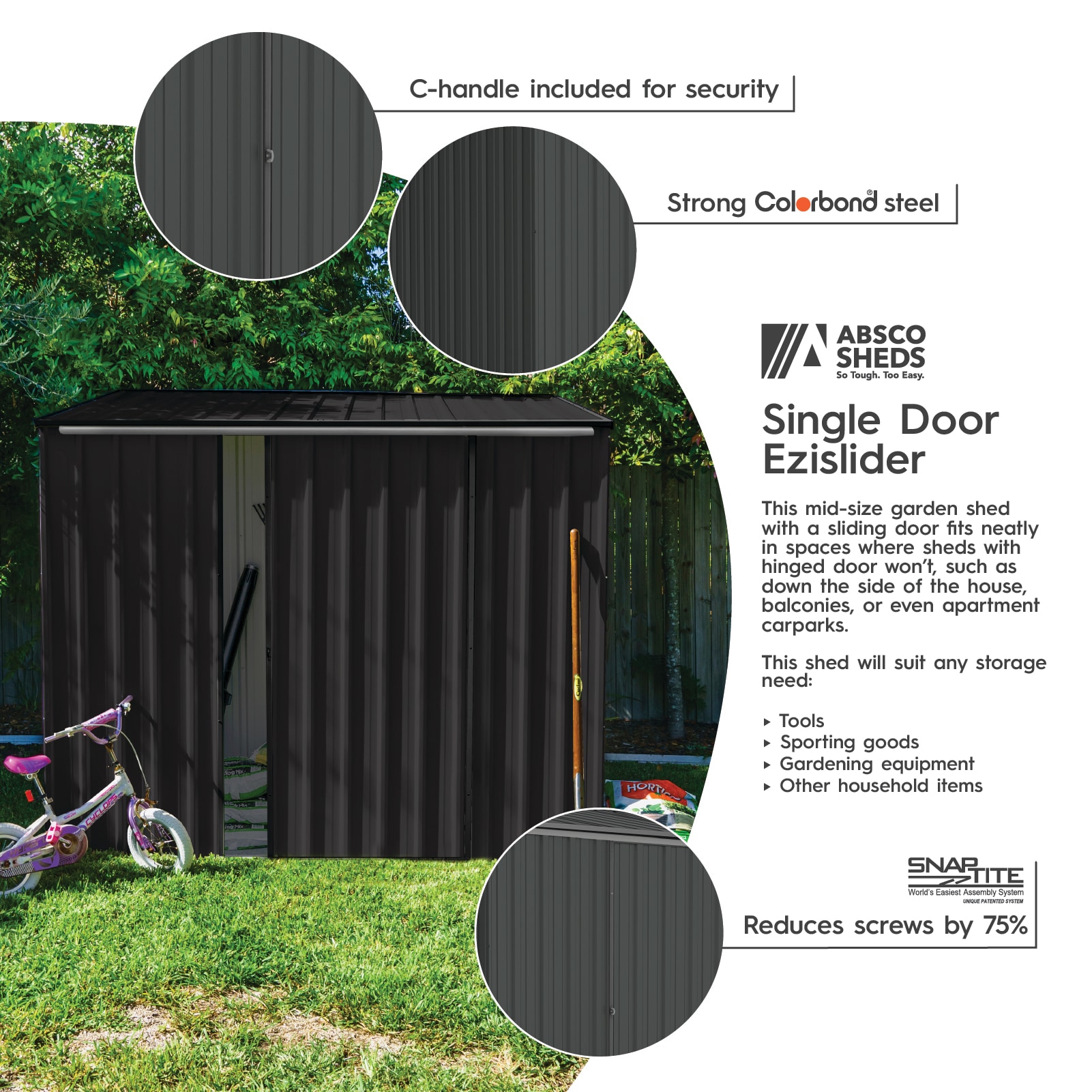 ABSCO AB1041 Metal-Storage-Buildings-Sheds - View #3