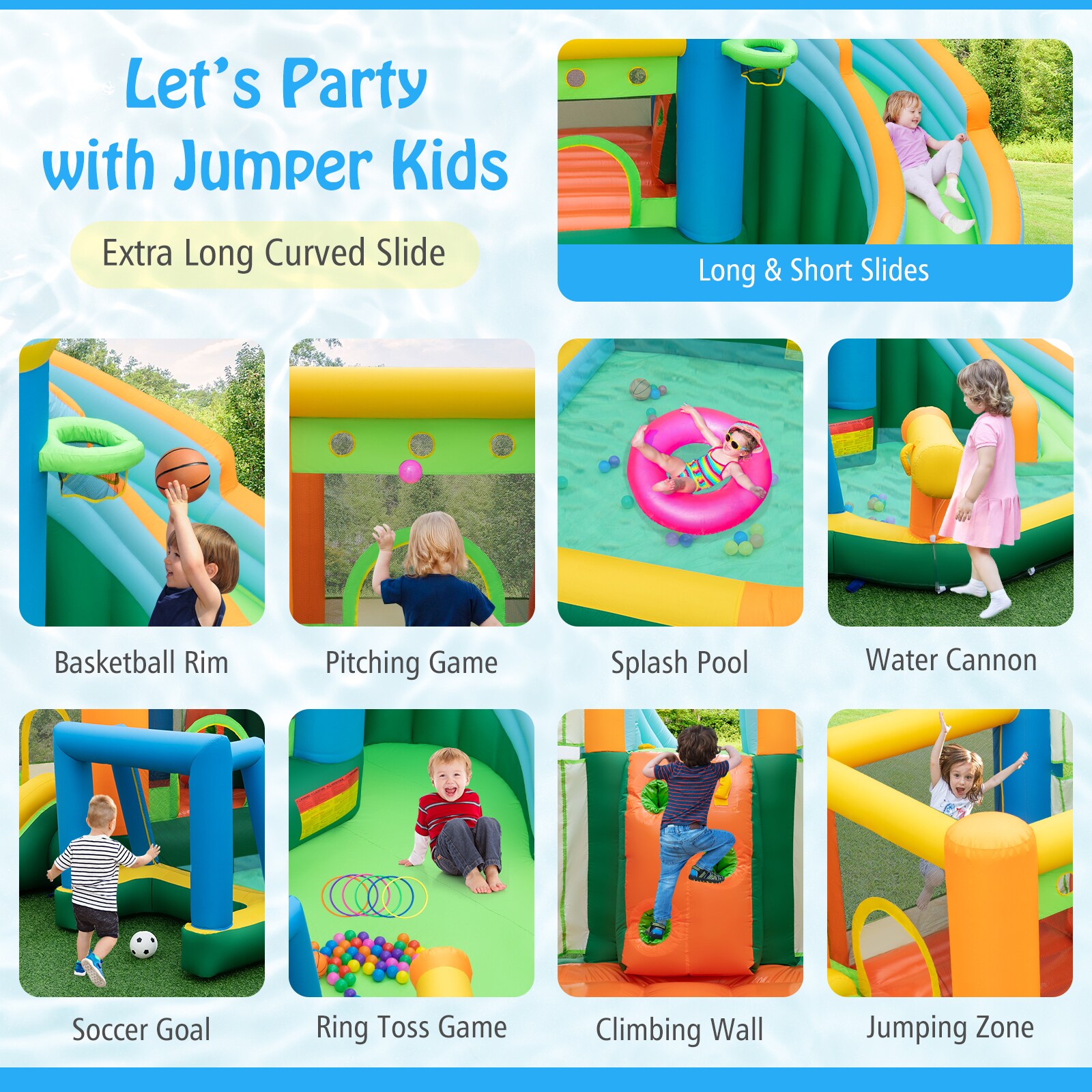 Slickblue D-CO-13311PN Bounce-Houses - View #5