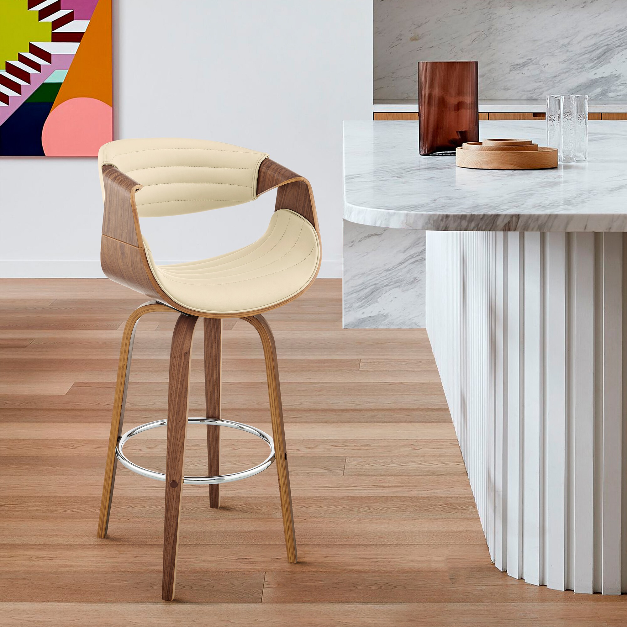 Armen Living LCAYBAWACR30 stools - View #8