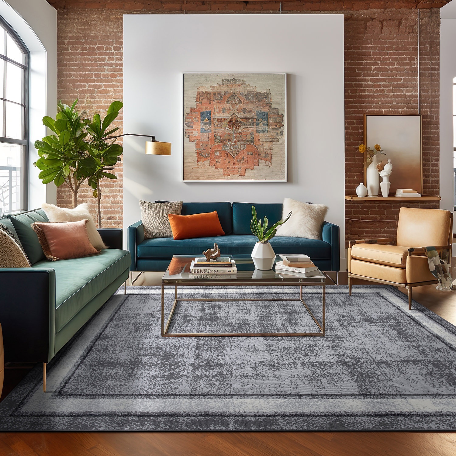 World Rug Gallery 3007GRAY8X10 rugs - View #6