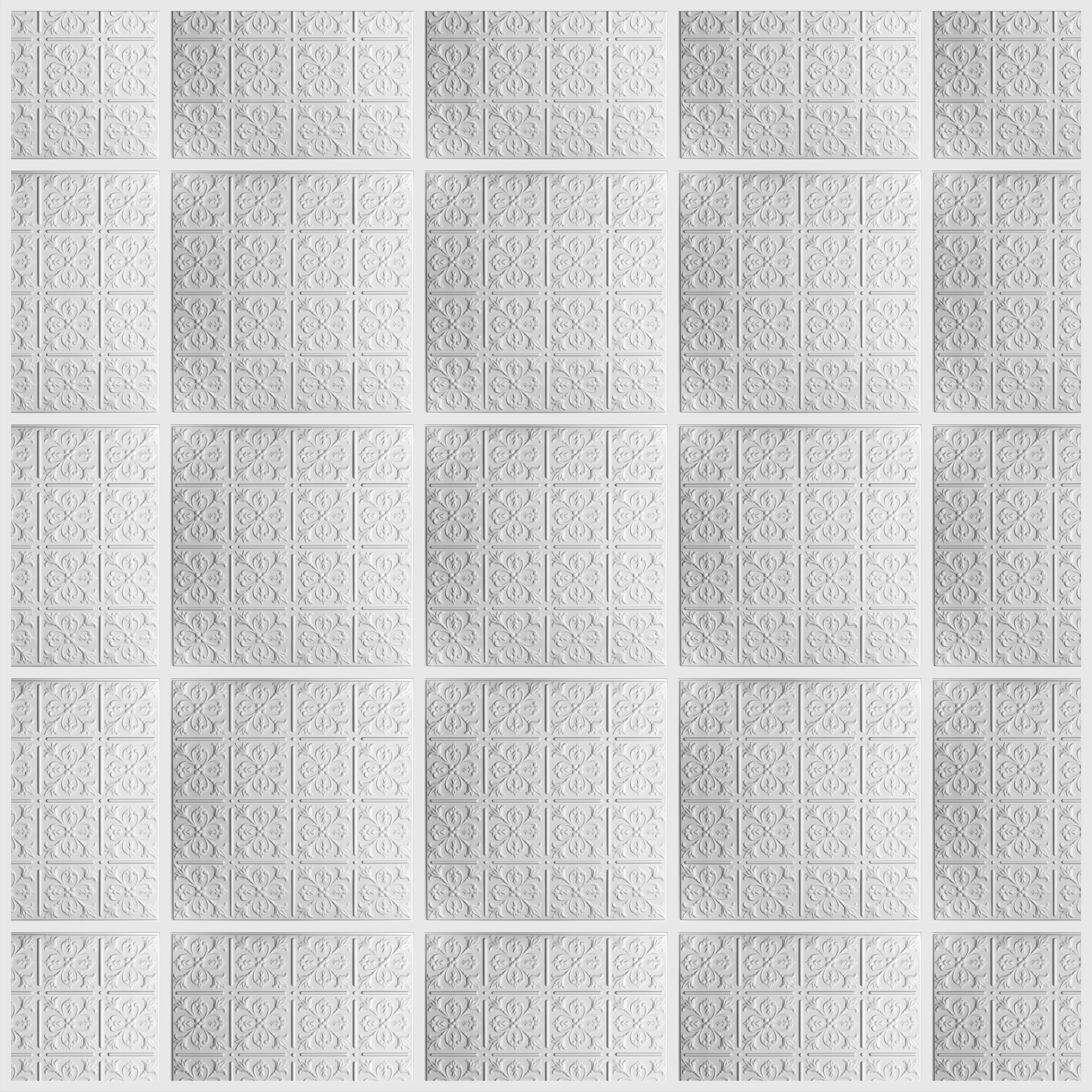 Ceilume V3-FLR-22WTO-6 Ceiling-Tile - View #4