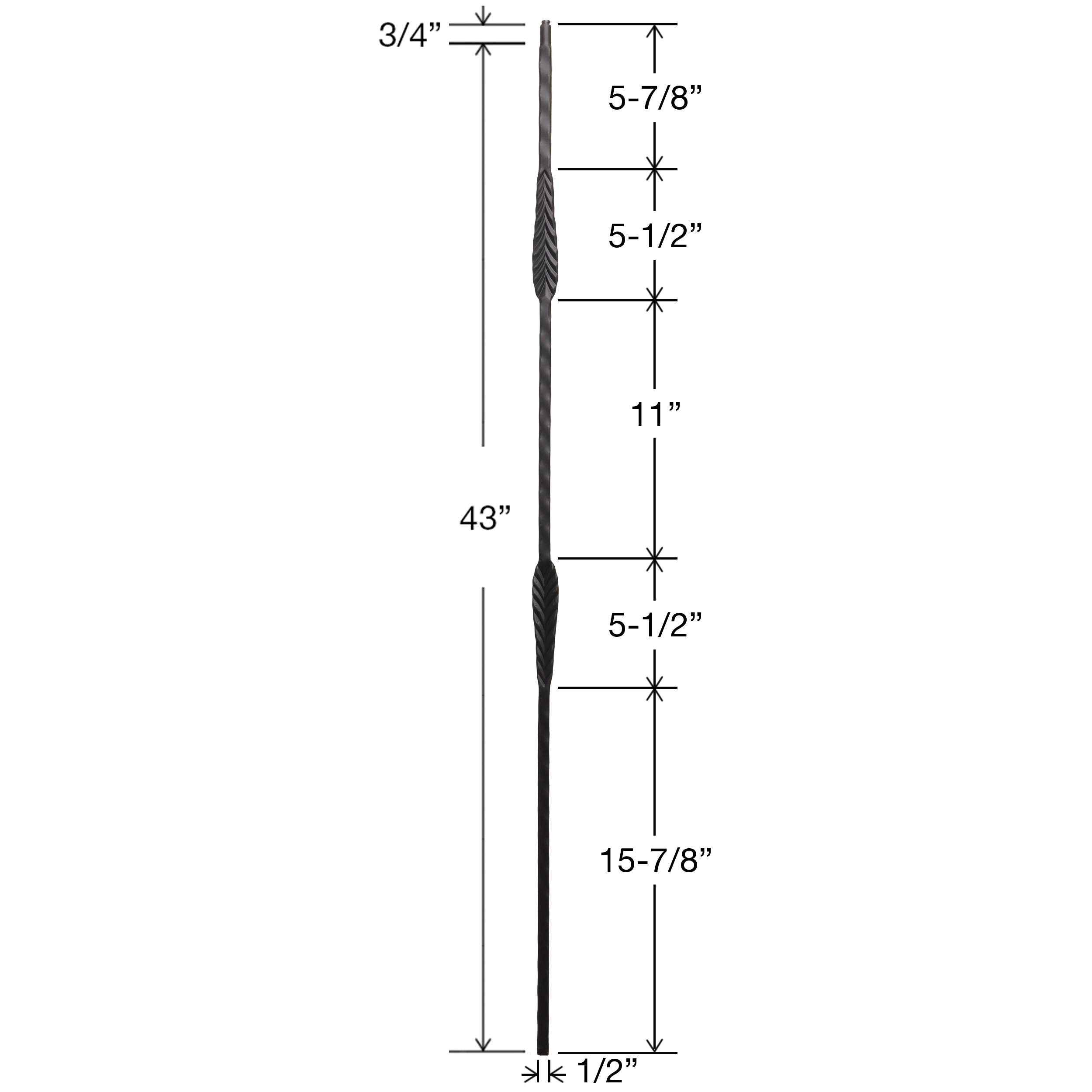 RELIABILT WGT22RB Interior-Stairpart-Balusters - View #9
