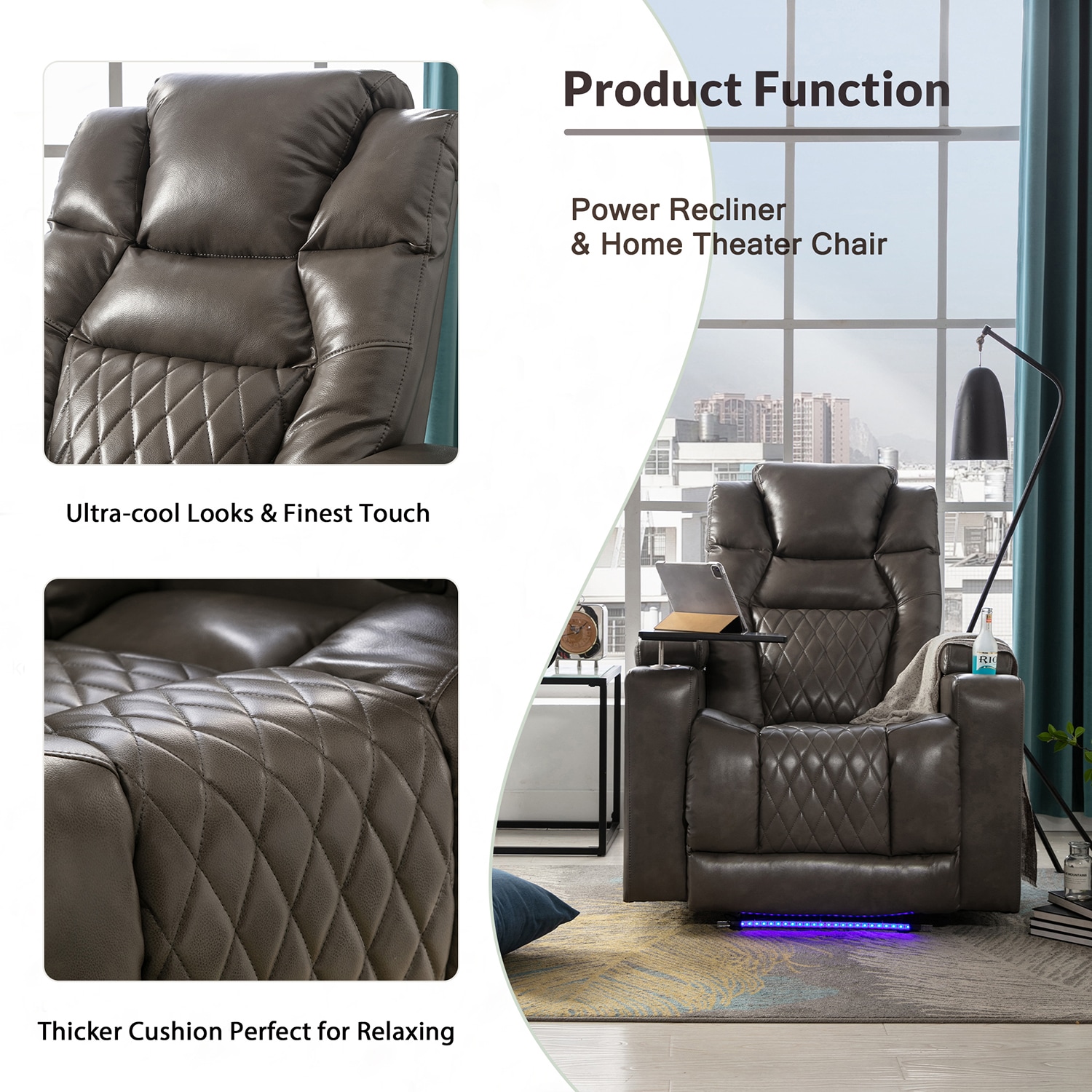 Mondawe OR-P12AA-OF recliners - View #4