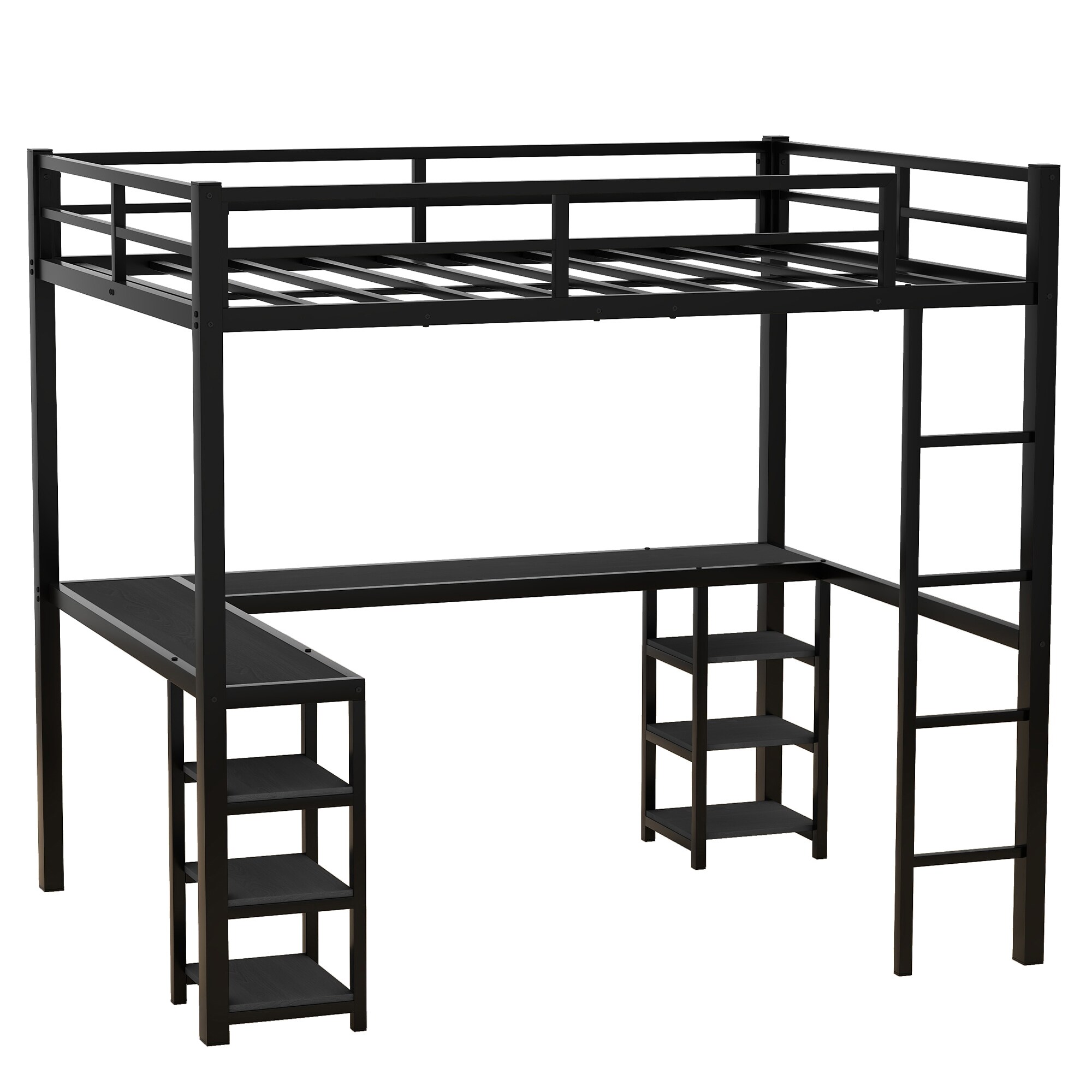 SINOFURN SYE140021BK Bunk-Beds - View #4