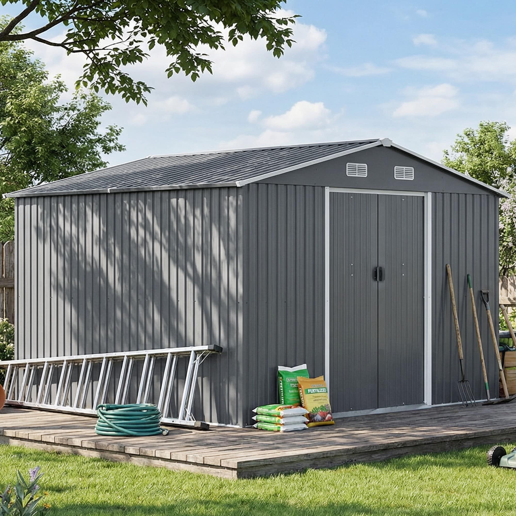 ToolCat LS1-126-HW Metal-Storage-Buildings-Sheds - View #9